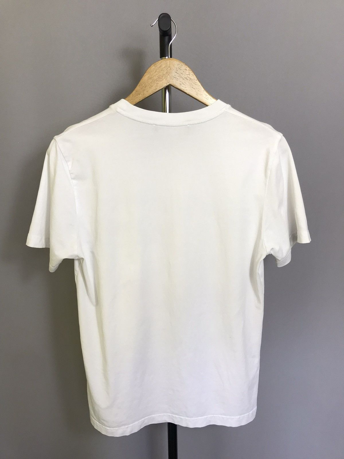 Moschino MOSCHINO Love and peace Mens Short Sleeve Logo Print T-shirt Size US M / EU 48-50 / 2 - 8 Thumbnail