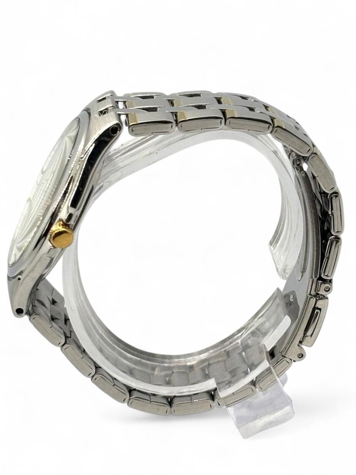 Seiko Seiko - Stainless Steel Men's Watch with Gold Accents Size ONE SIZE - 4 Thumbnail