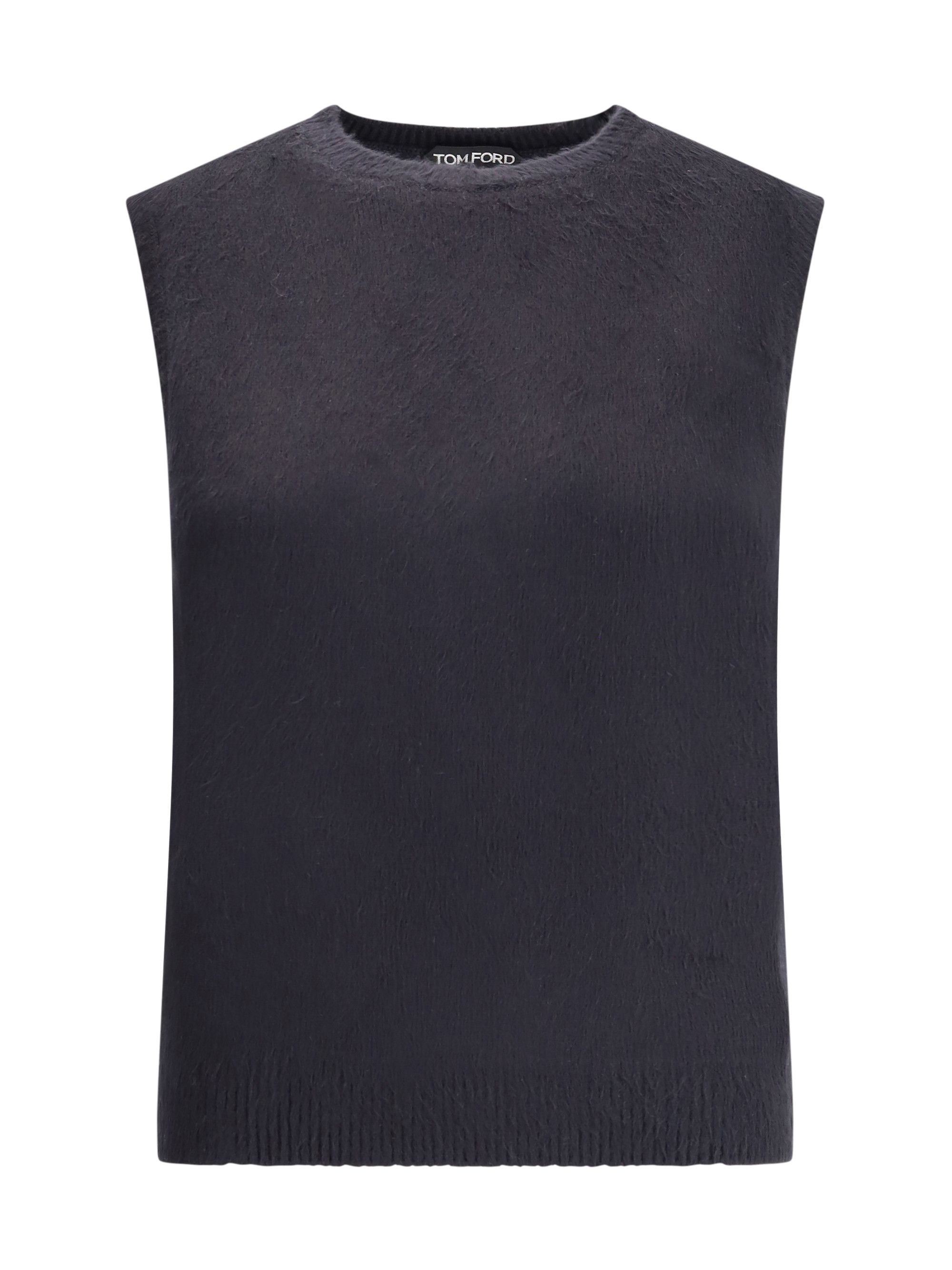 Tom Ford Crewneck Tank Top in silk Size M / US 6-8 / IT 42-44 - 1 Thumbnail