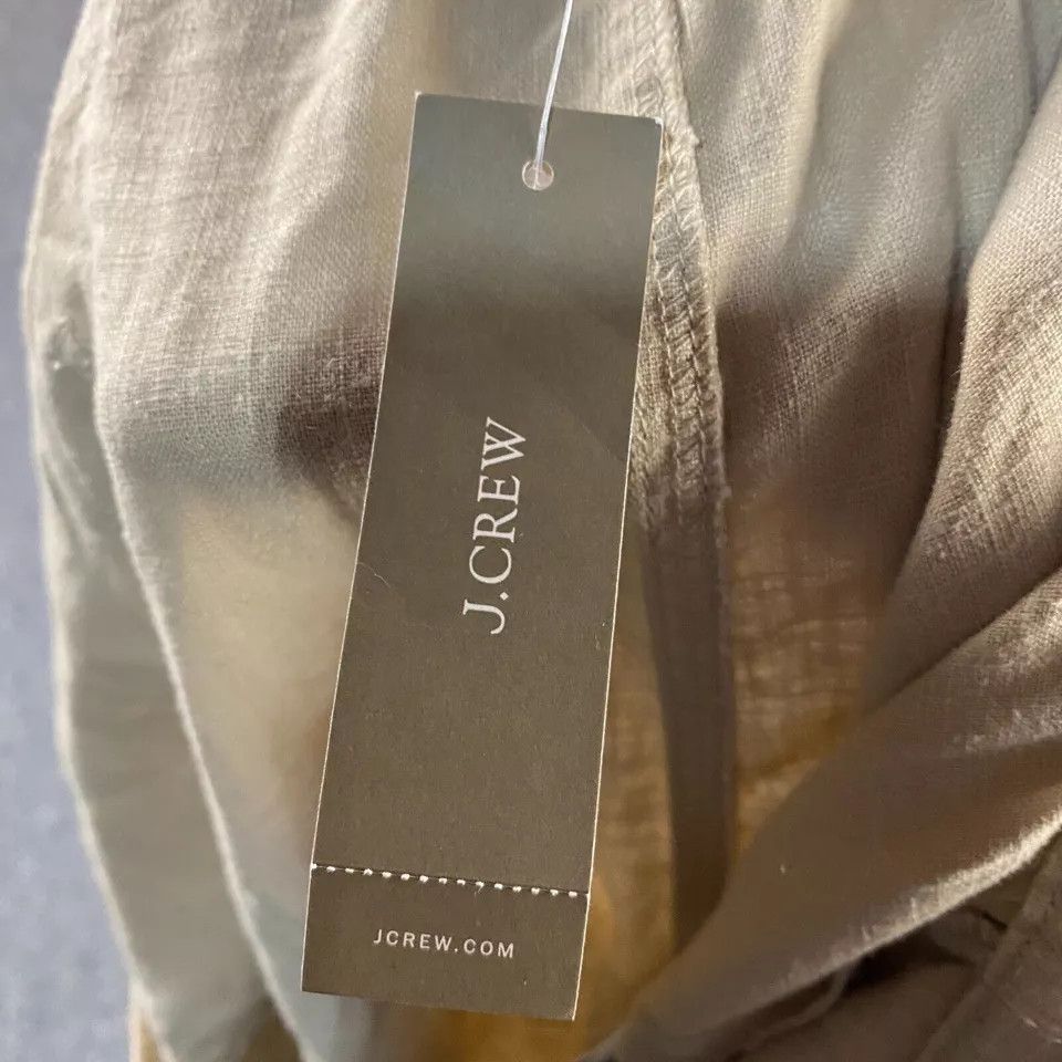 J.Crew J Crew Pants Women's 2X Beige Jogger Taper Drawstring NWT Size 40" / US 18 - 7 Thumbnail