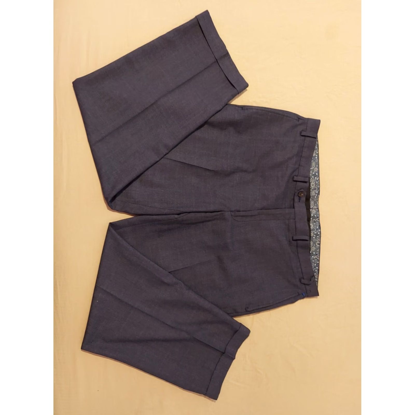 Polo Ralph Lauren Polo Ralph Lauren Dress Pants 40x30 Blue Chino Khaki Trouser Slack Mens Size US L / EU 52-54 / 3 - 2 Thumbnail