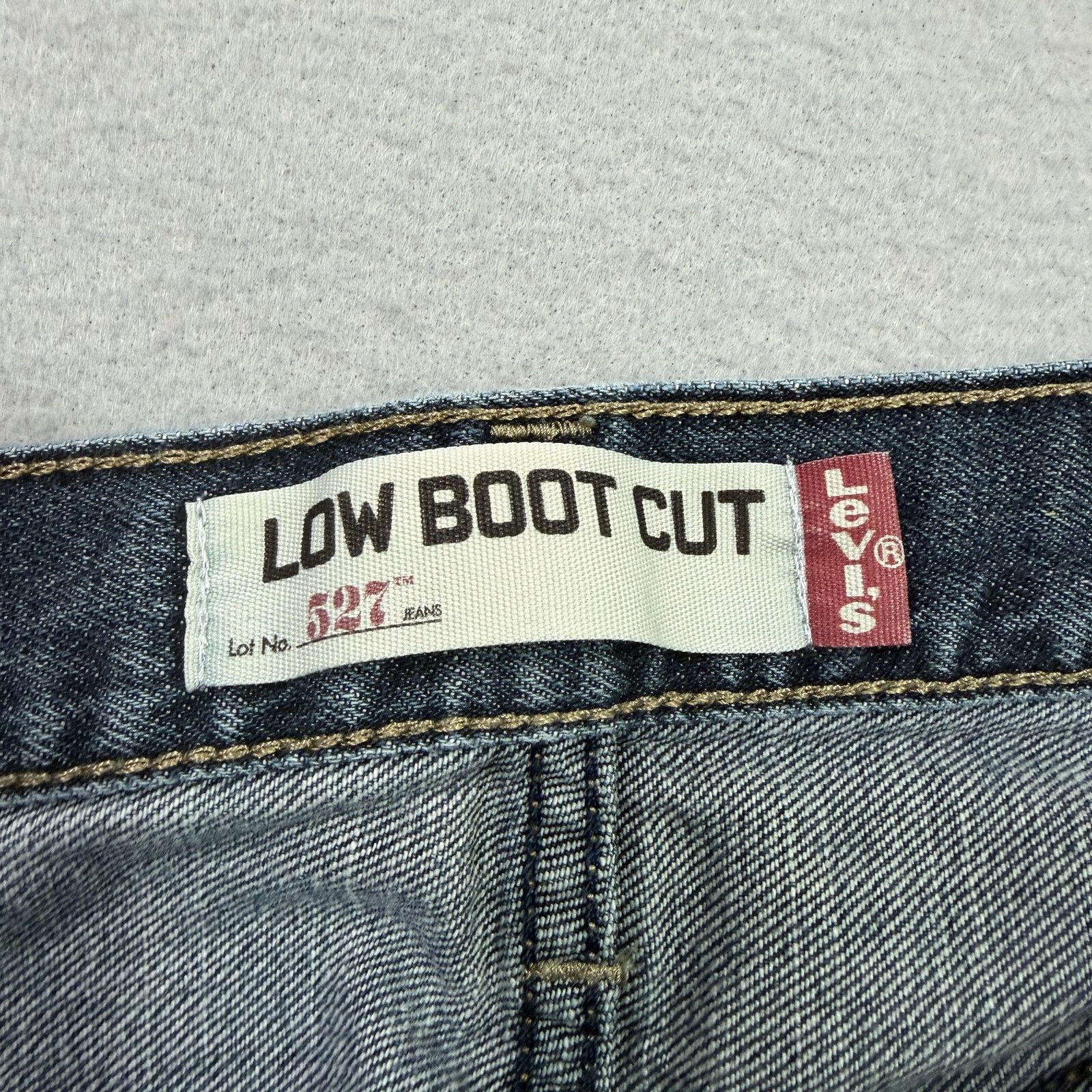 Levi's Vintage Levis 527 Low Bootcut Jeans Men's 36x30 Blue Denim Size US 36 / EU 52 - 3 Thumbnail