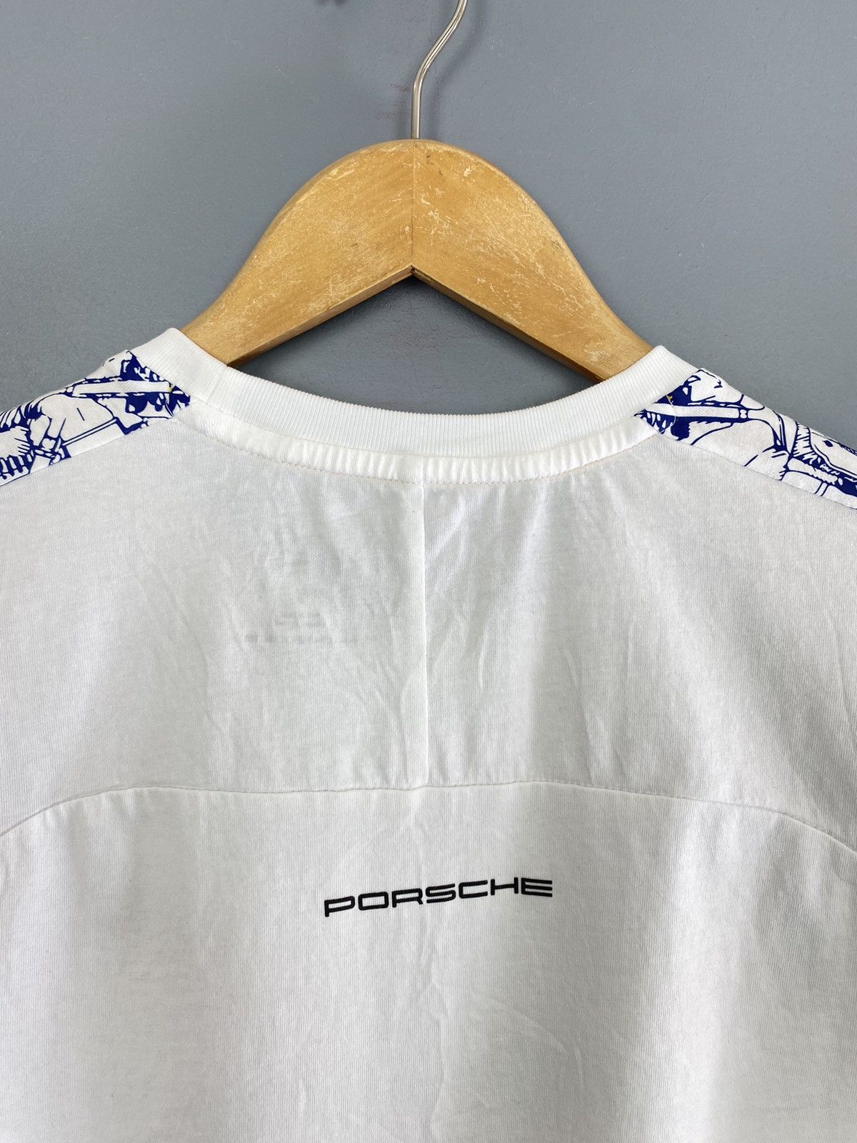Puma 🏎️ Puma x Porche Turbo Racing Logo Hype T-shirt White Top Size US S / EU 44-46 / 1 - 7 Thumbnail