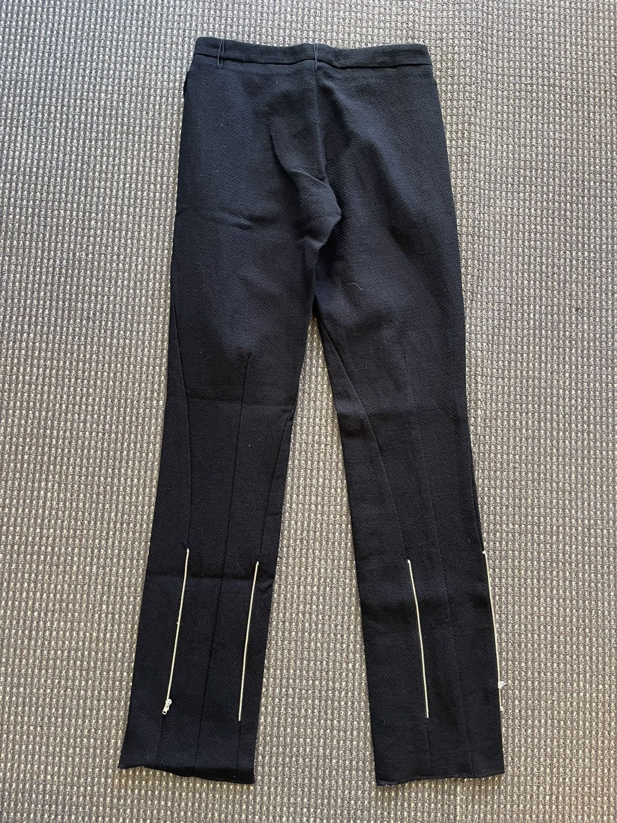 Individual Sentiments IS 14AW Cotton-Linen Back Zip Pants Size US 32 / EU 48 - 4 Thumbnail
