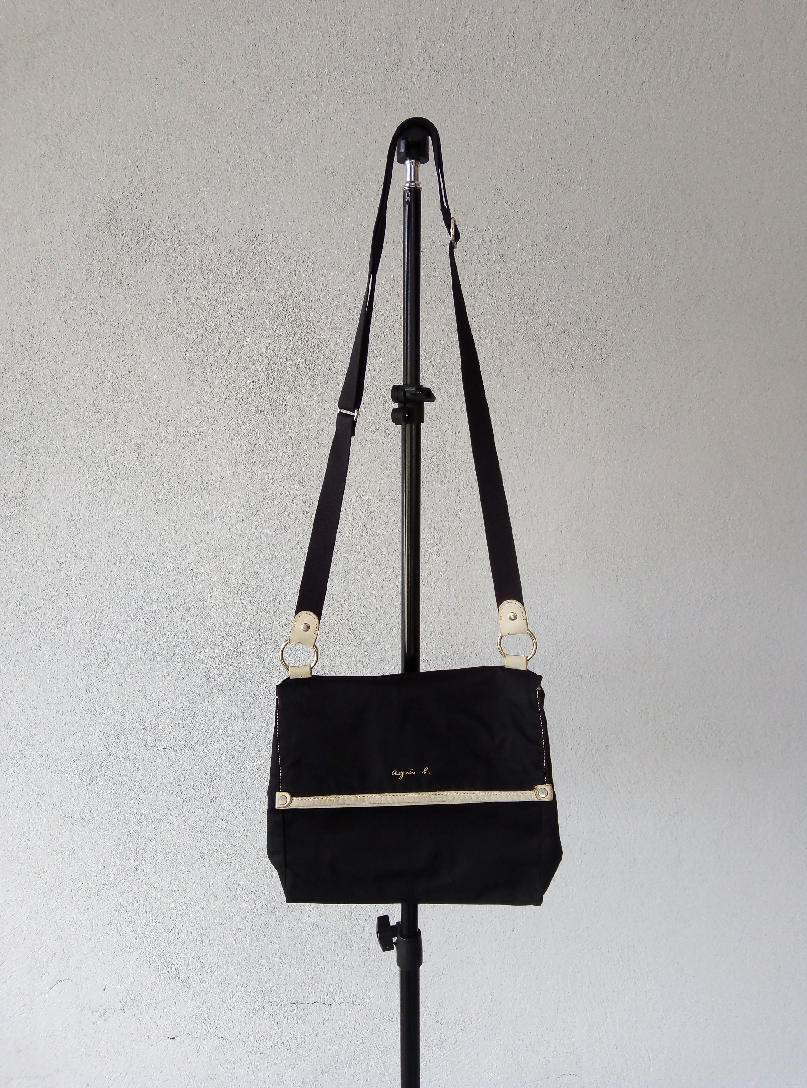 agnes b. Vintage Agnes b designer square crossbody sling bag men wmn Size ONE SIZE - 1 Thumbnail