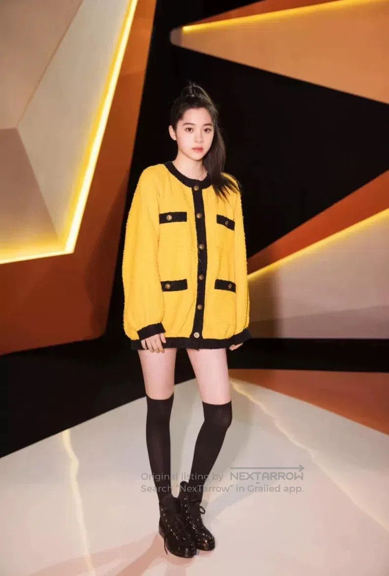 Gucci Gucci Yellow braided coat Size XS / US 0-2 / IT 36-38 - 7 Thumbnail