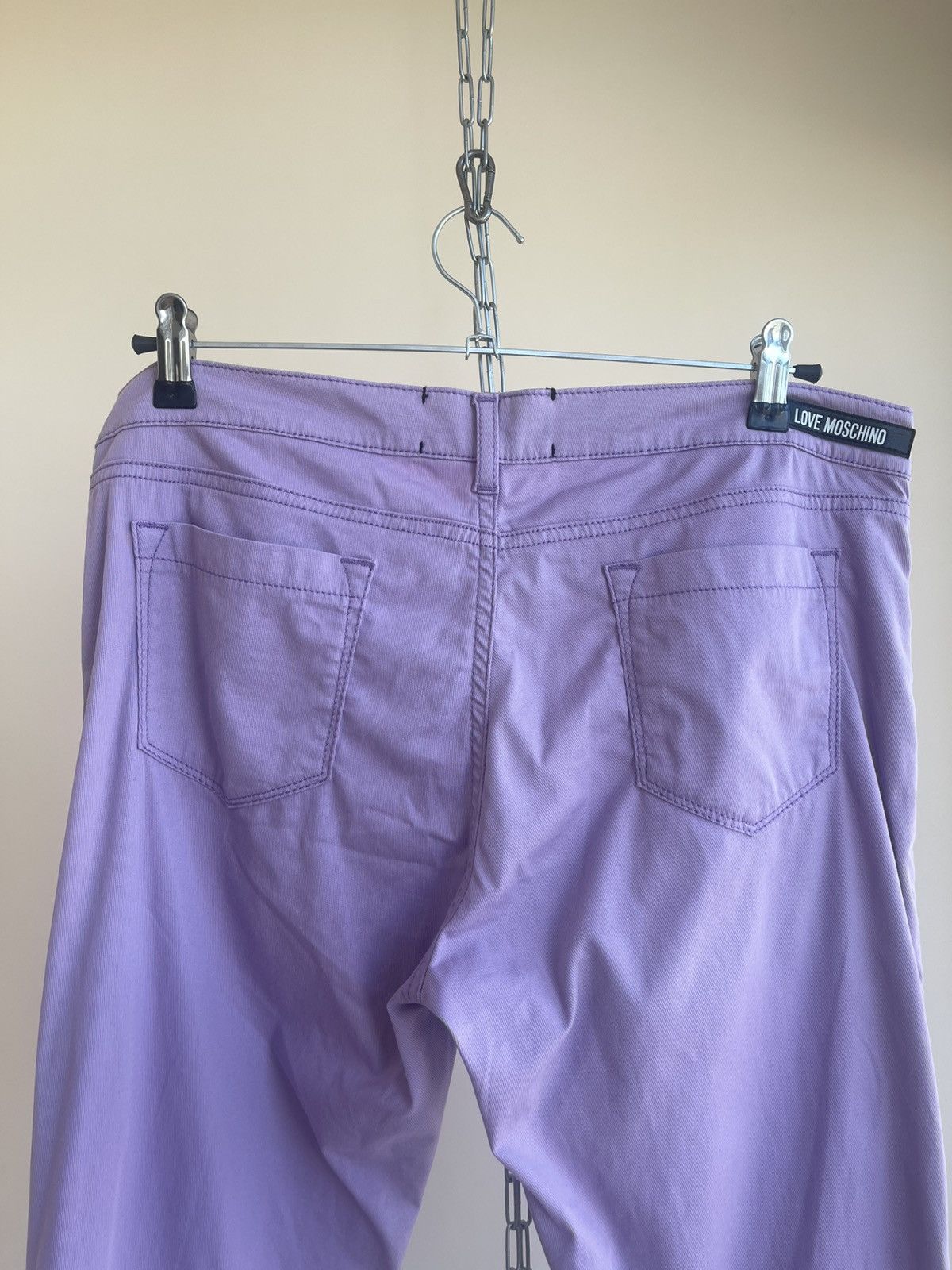 Love Moschino Love Moschino Mid Rise Regular Straight Fit Pants 32x29 w32 Size 32" / US 10 / IT 46 - 5 Thumbnail