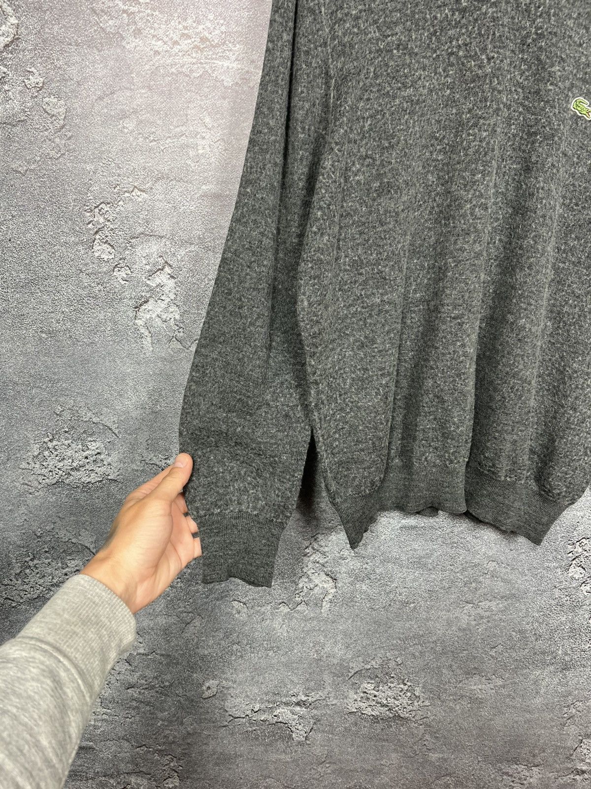 Lacoste Lacoste Wool Light Sweater Jumper With Logo Size US M / EU 48-50 / 2 - 3 Thumbnail