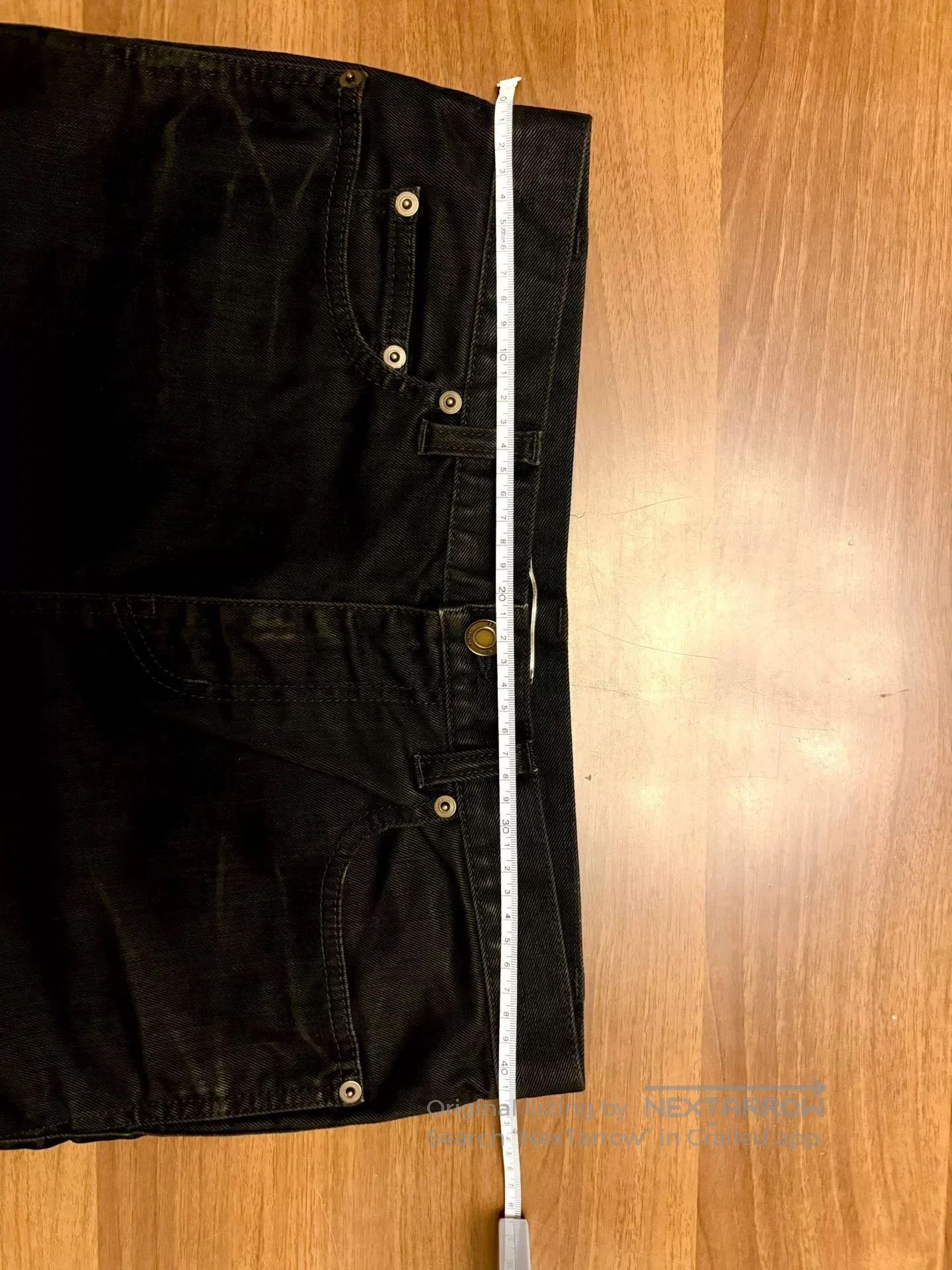 Saint Laurent Paris saint laurent black straight. Size US 29 - 6 Thumbnail