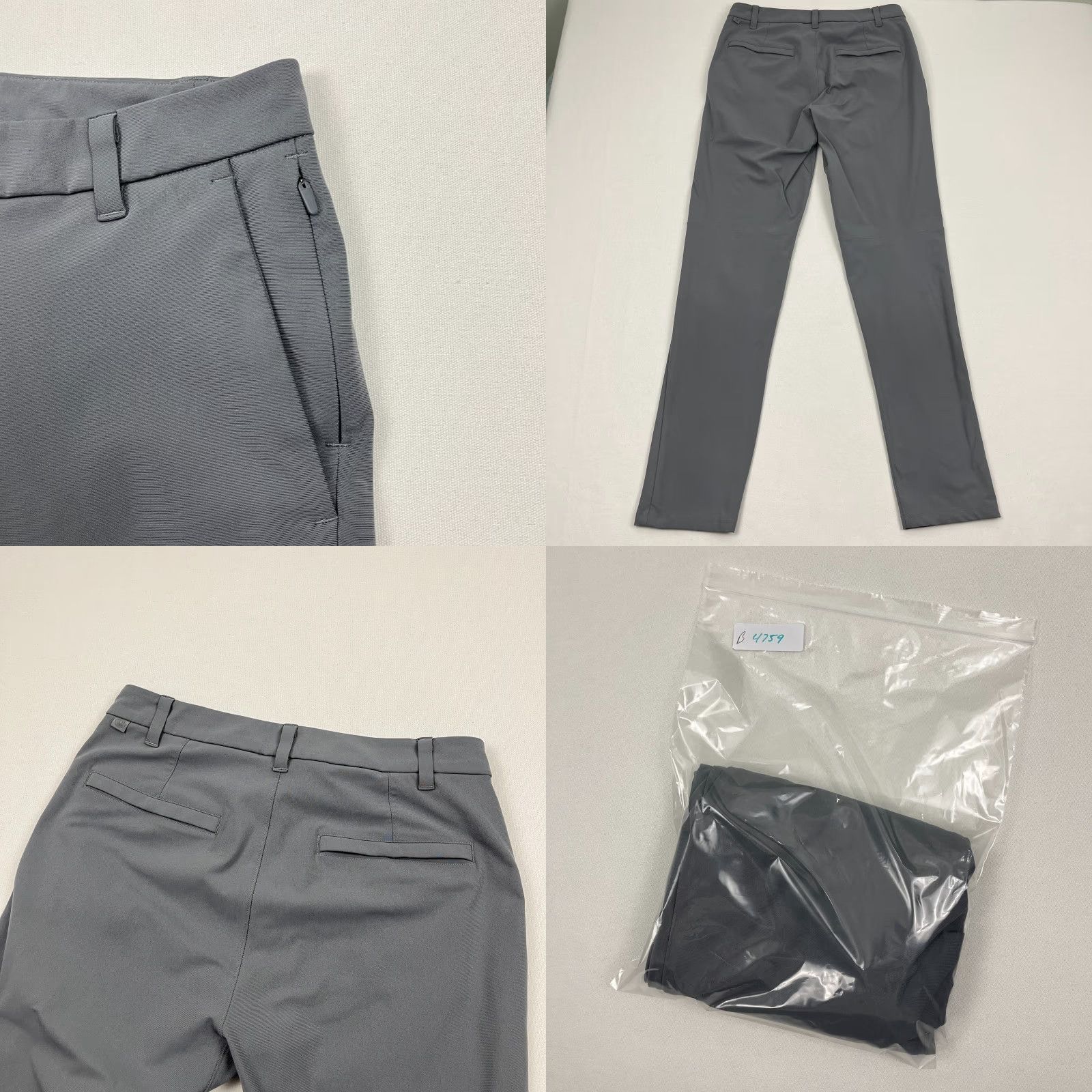 Lululemon Lululemon Commission Pants Men 31 x 32 Gray Travel Performance Golf M5AEYS Size US 31 - 8 Thumbnail