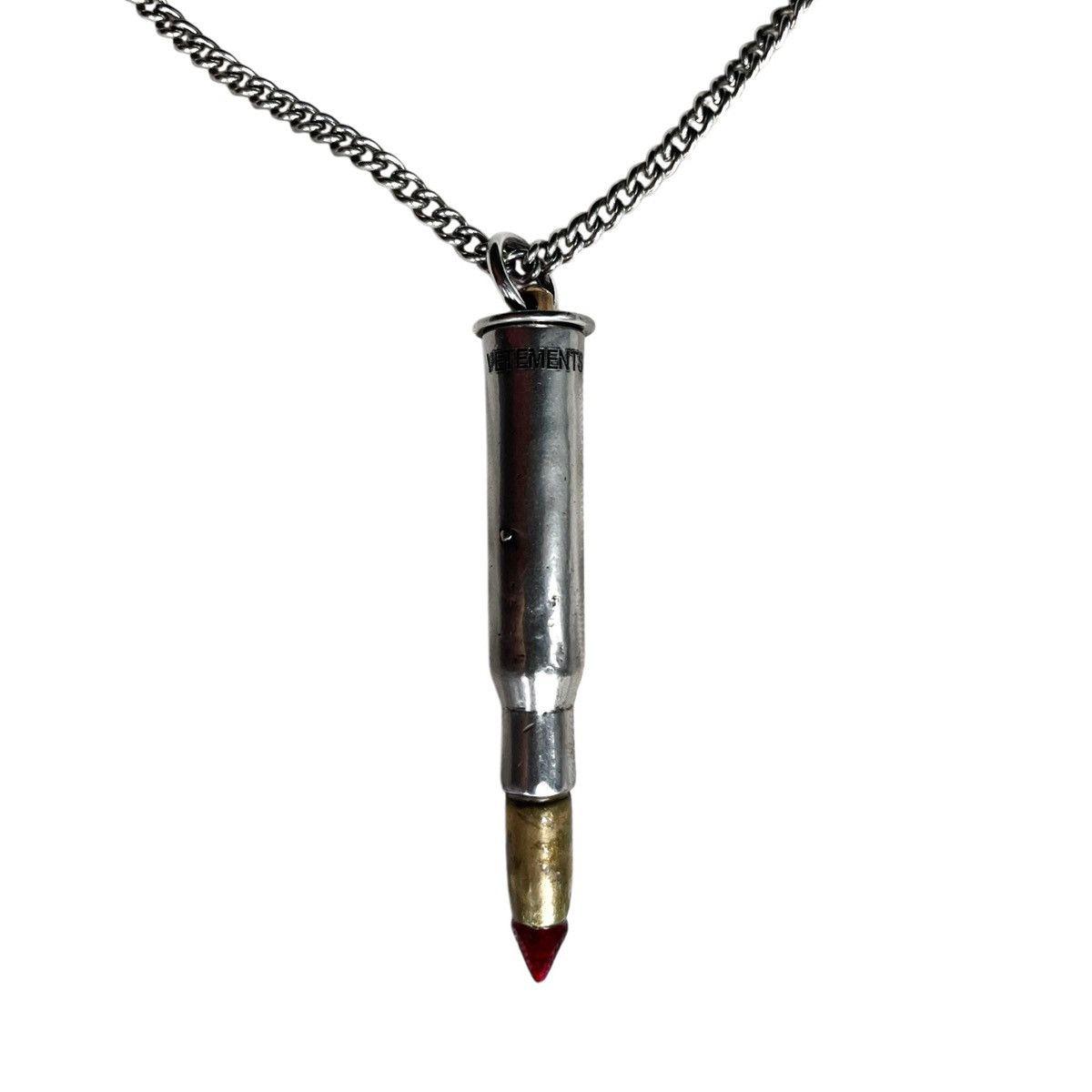 Vetements Vetements SS19 Bullet Crystal Ruby Necklace Size ONE SIZE - 1 Thumbnail