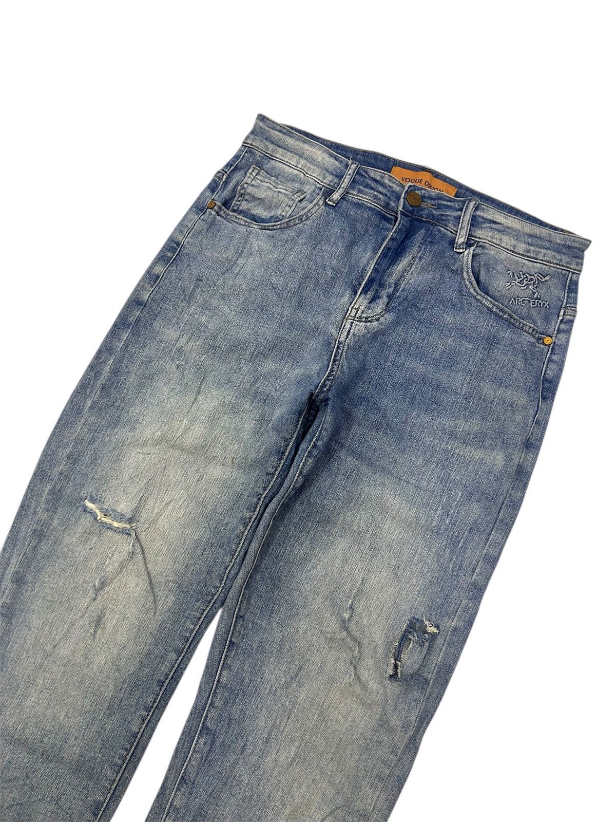 Arc'teryx × Vintage Vintage ARC'TERYX Vogue Design Distressed Denim Size US 31 - 7 Thumbnail