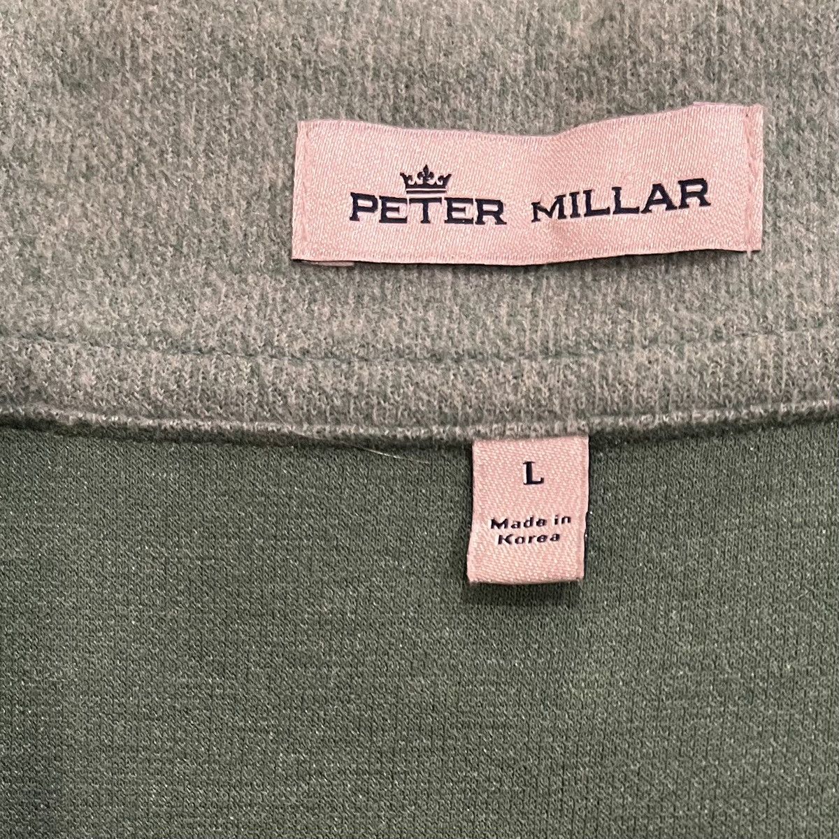 Peter Millar Peter Millar Crown Comfort Quarter Zip Pullover Green L Size US L / EU 52-54 / 3 - 5 Thumbnail