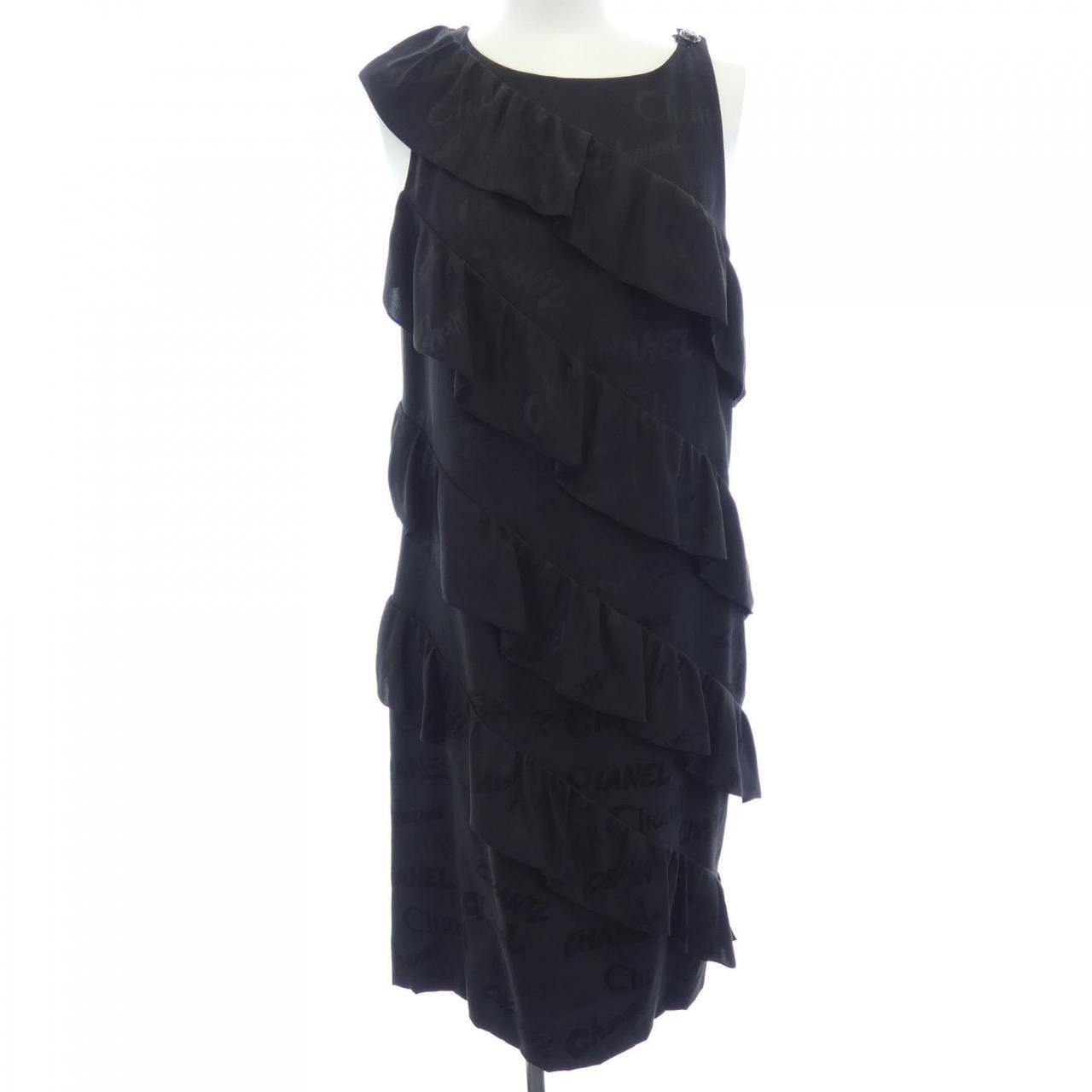 Chanel Chanel Chanel P72396V63957 Silk Dress Textile Dresses P72396V63957 DUTY FREE for USA Size ONE SIZE - 1 Thumbnail