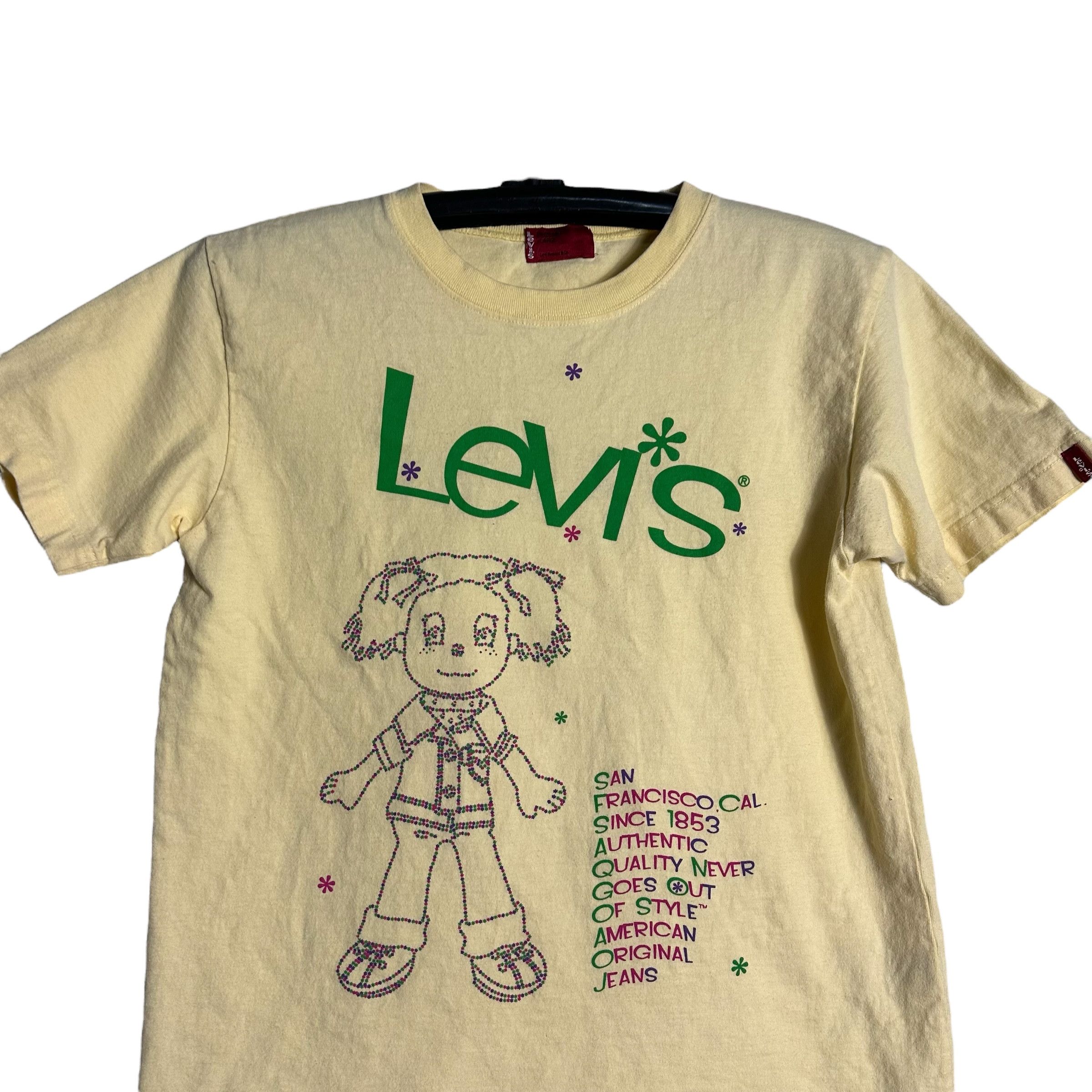 Levi's 🔥RARE🔥Vintage Levi's Red Tab Spell Out T-shirt Size US L / EU 52-54 / 3 - 2 Thumbnail