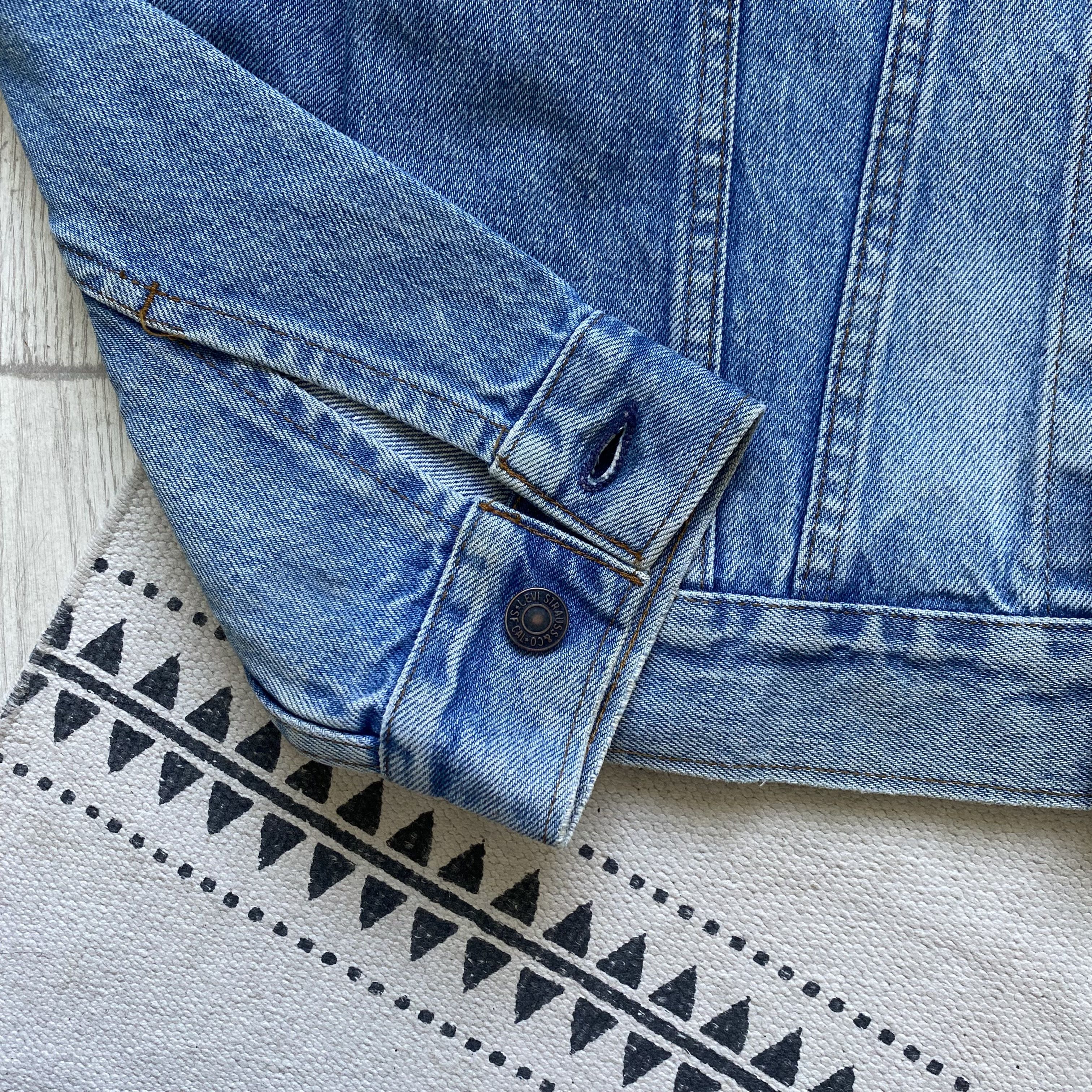 Levi's Vintage Clothing Vintage 80-90 Levis denim jacket Gold Wings Made in Canada Size US S / EU 44-46 / 1 - 10 Thumbnail