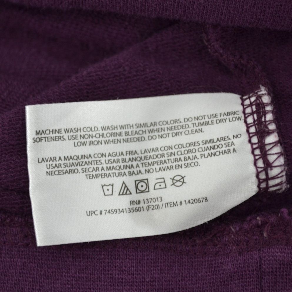 Orvis Orvis Womens Hooded Sweater Top Striped Burgundy Pocket Sz S Size S / US 4 / IT 40 - 5 Thumbnail
