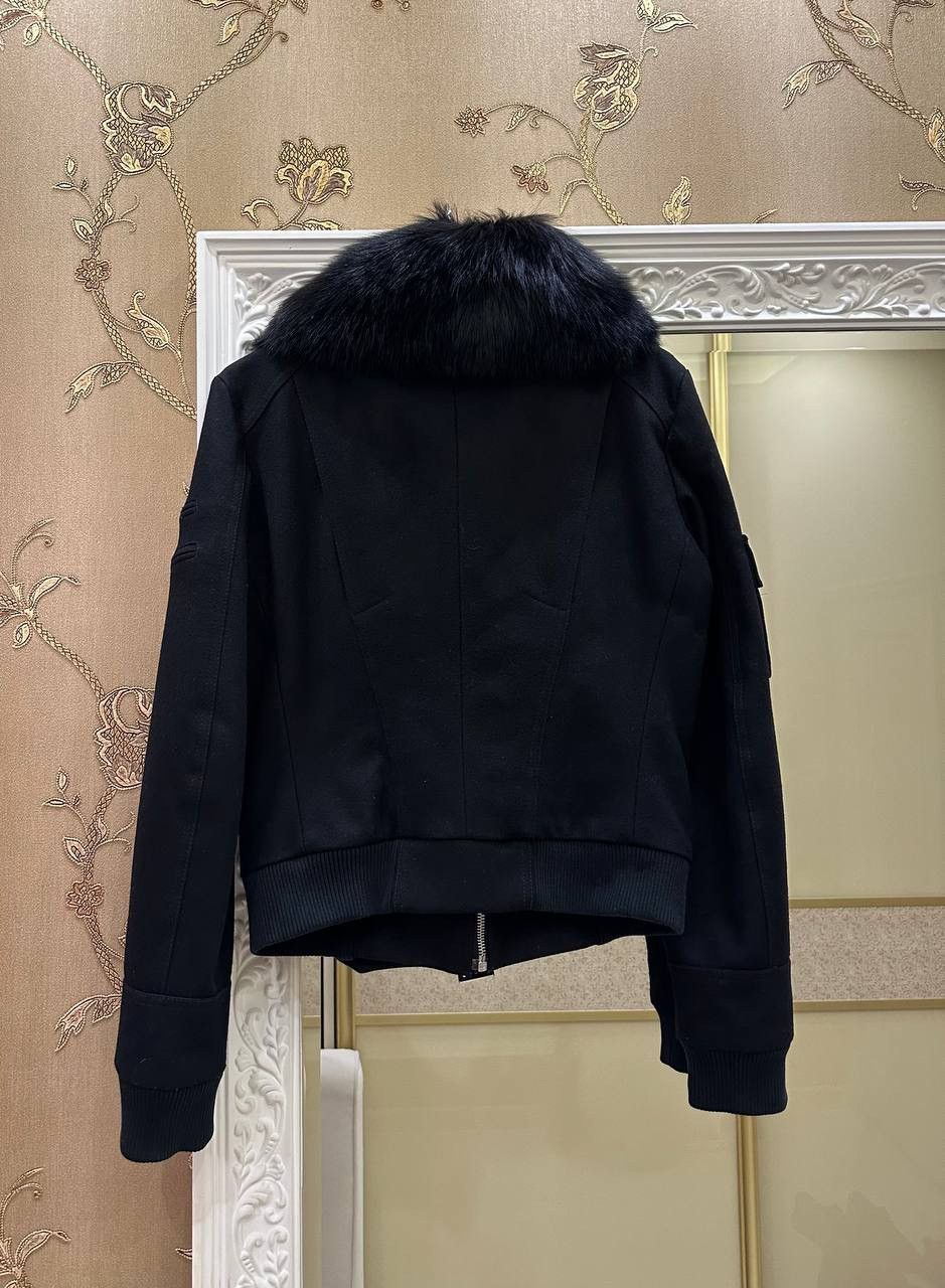 Versace Jeans Couture Versace Jeans Couture Bomber Wool Black Runway Women Size S Size S / US 4 / IT 40 - 6 Thumbnail