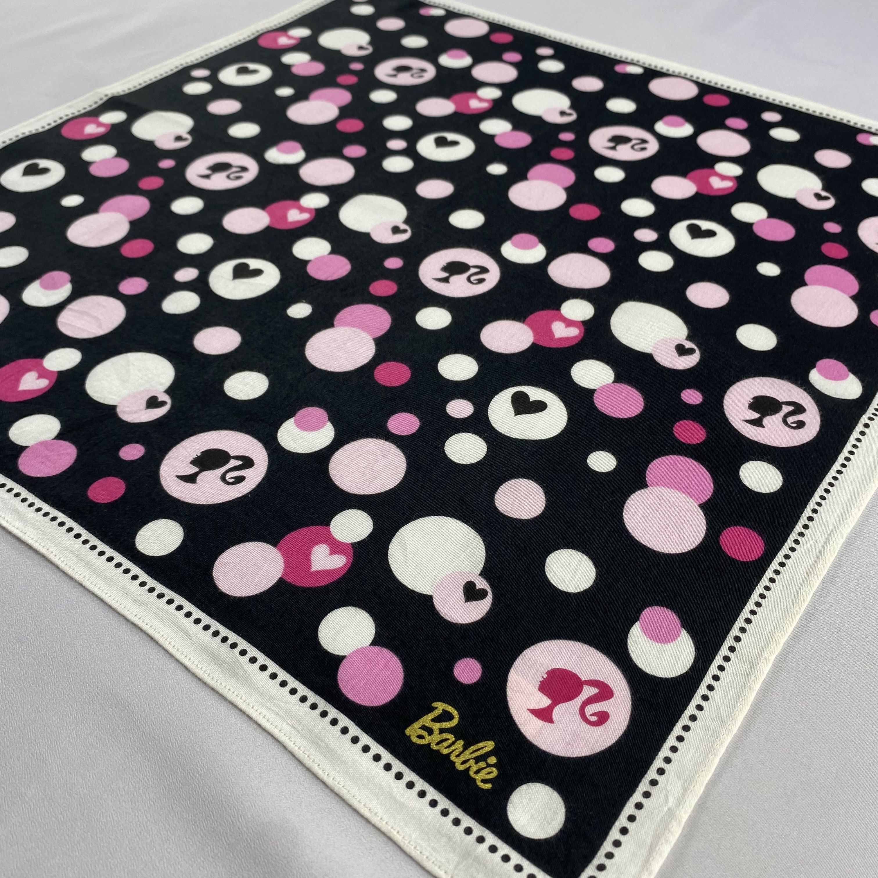 Vintage Vintage Barbie Bandana/ Handkerchief / Neckerchief-P1612 Size ONE SIZE - 2 Thumbnail