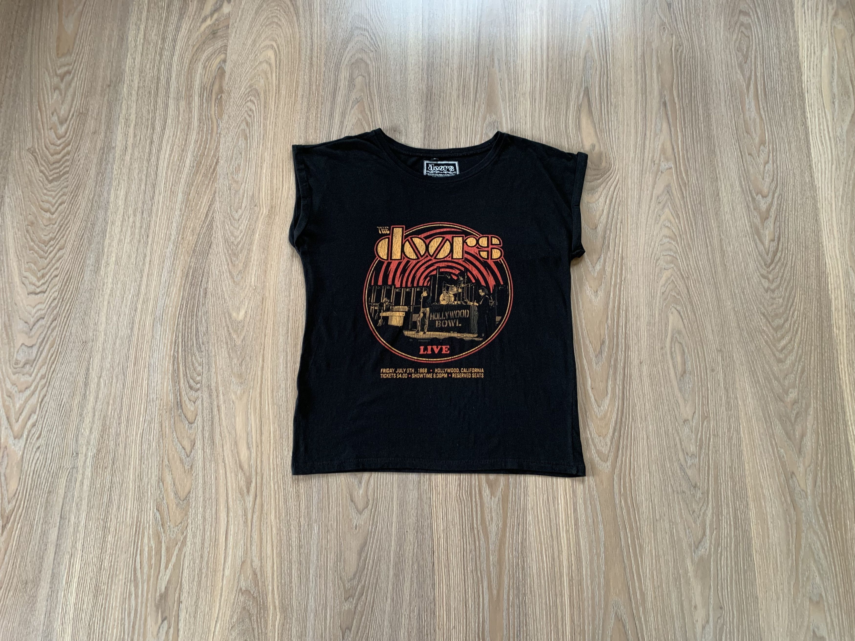 Band Tees The Doors Womens Printed T Shirt Size M / US 6-8 / IT 42-44 - 1 Thumbnail