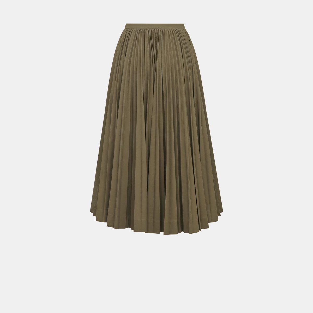 Dior o1bcso1str0225 Pleated Skirt in Green Size 30" / US 8 / IT 44 - 2 Thumbnail