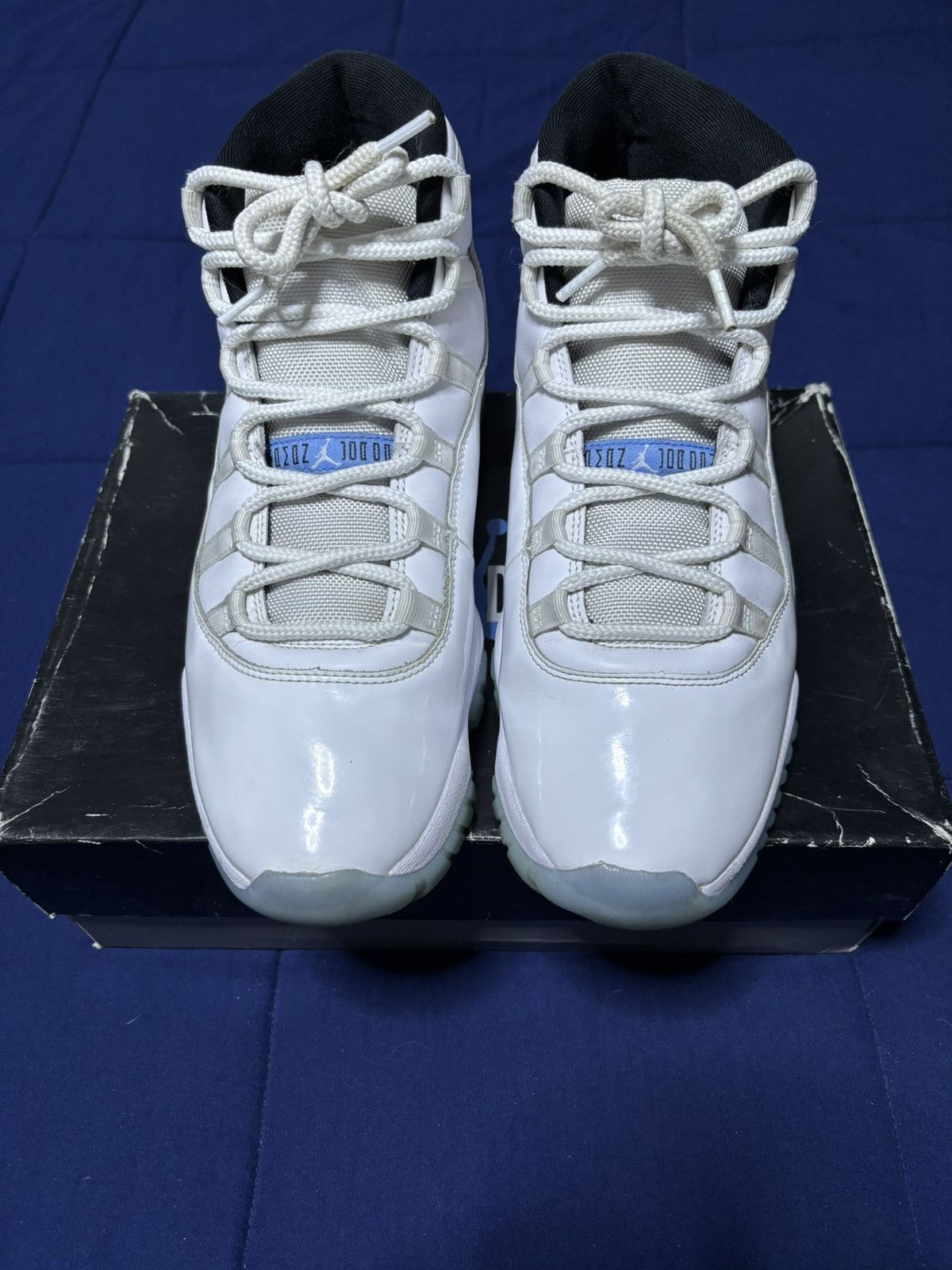 Jordan Brand Jordan 11 Retro High Legend Blue 2024 Size 11.5 Size US 11.5 / EU 44-45 - 1 Thumbnail