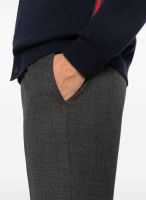 Gucci o1loc1c0226 791156 Wool Trousers in Black Size US 30 / EU 46 - 5 Thumbnail