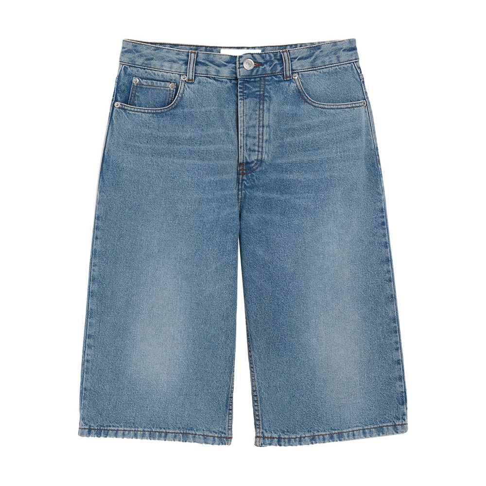 AMI Ami Paris BLUE Shorts - Denim Shorts Size US 33 - 1 Thumbnail