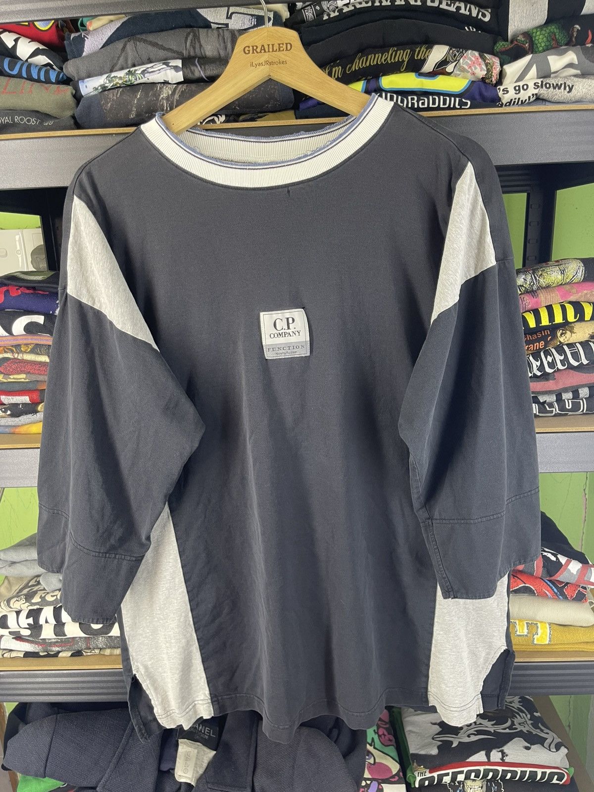 C.P. Company Vintage C.P. Company panelled 3/4 sleeve top Tee Size US M / EU 48-50 / 2 - 6 Thumbnail