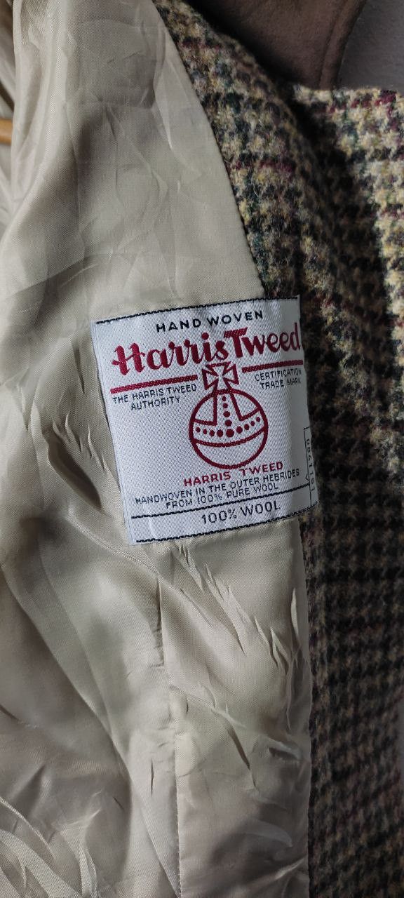 Harris Tweed VINTAGE HARRIS TWEED HAND WOVEN WOOL JACKET Size M / US 6-8 / IT 42-44 - 11 Thumbnail