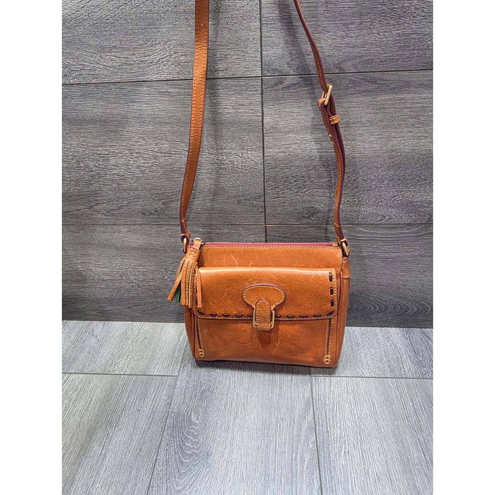 Dooney & Bourke Dooney & Bourke Brown Medium Leather Crossbody bag B000553 Size ONE SIZE - 9 Thumbnail