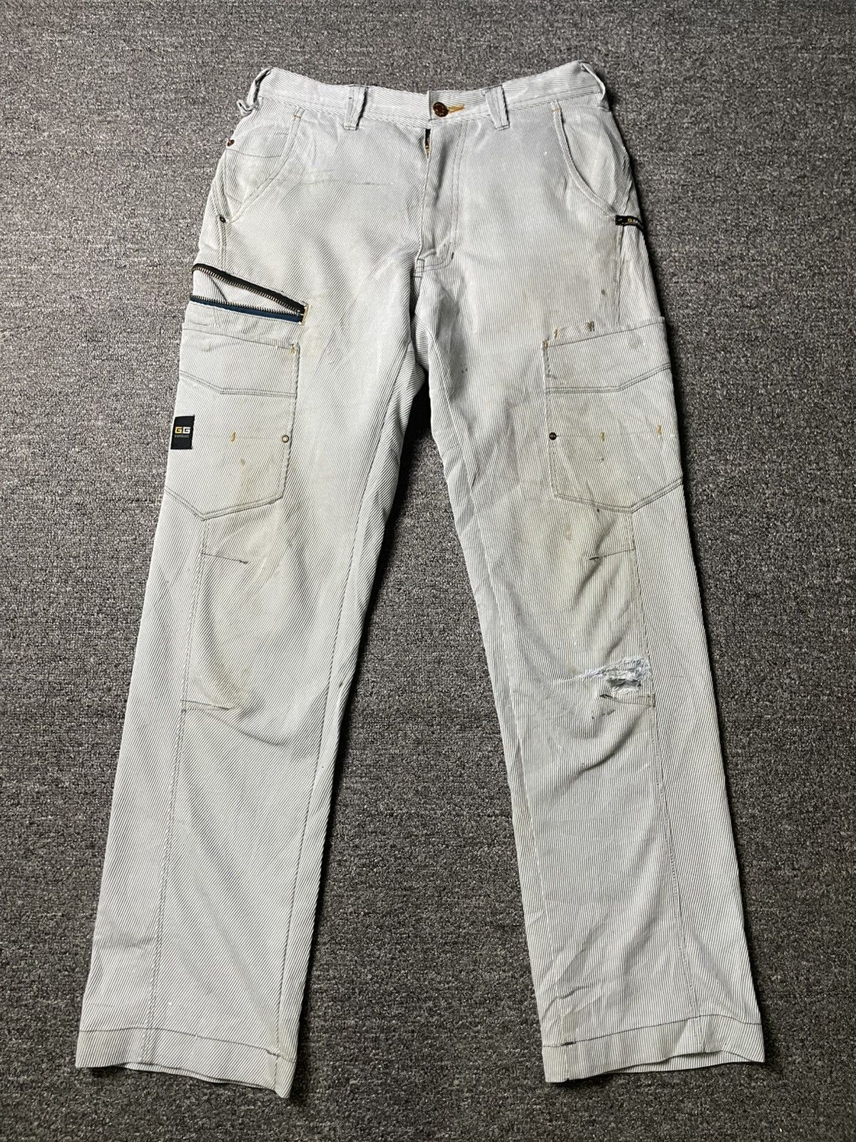 Japanese Brand × Vintage G.Ground Brand Tactical Multi-pocket Pants (96) Size US 29 - 1 Thumbnail
