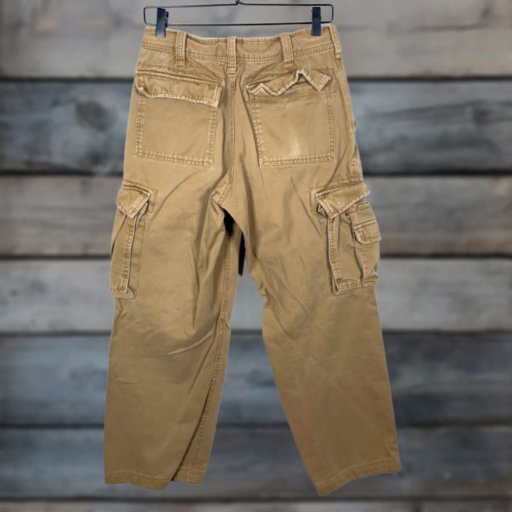 Vintage VINTAGE Aéropostale Cargo Pants Men's 28 x 28 Beige Baggy Fit Military Pants Size US 28 / EU 44 - 1 Thumbnail