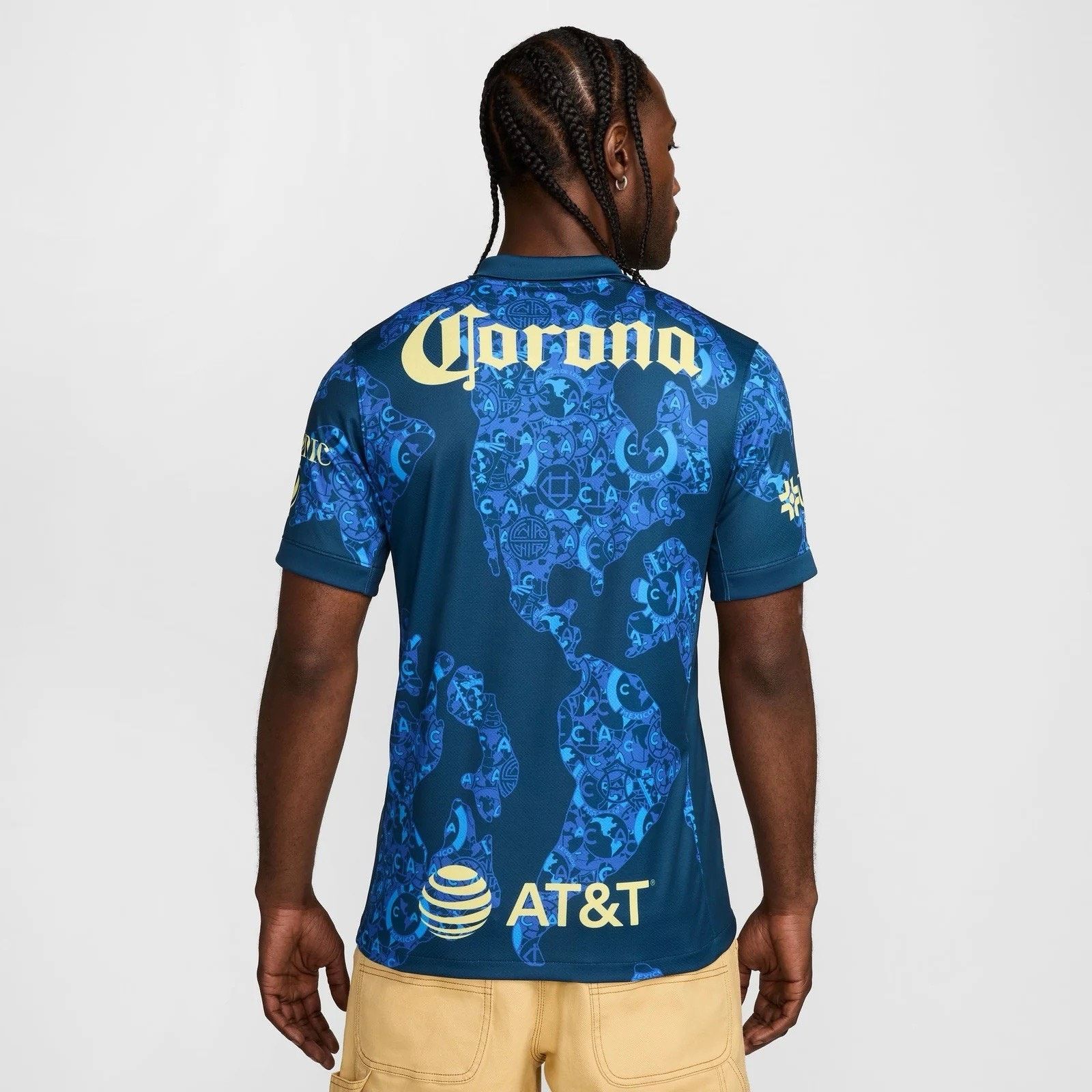 Nike Nike Club America 2024/25 Away Blue Soccer Jersey Small NWT Size US S / EU 44-46 / 1 - 2 Thumbnail