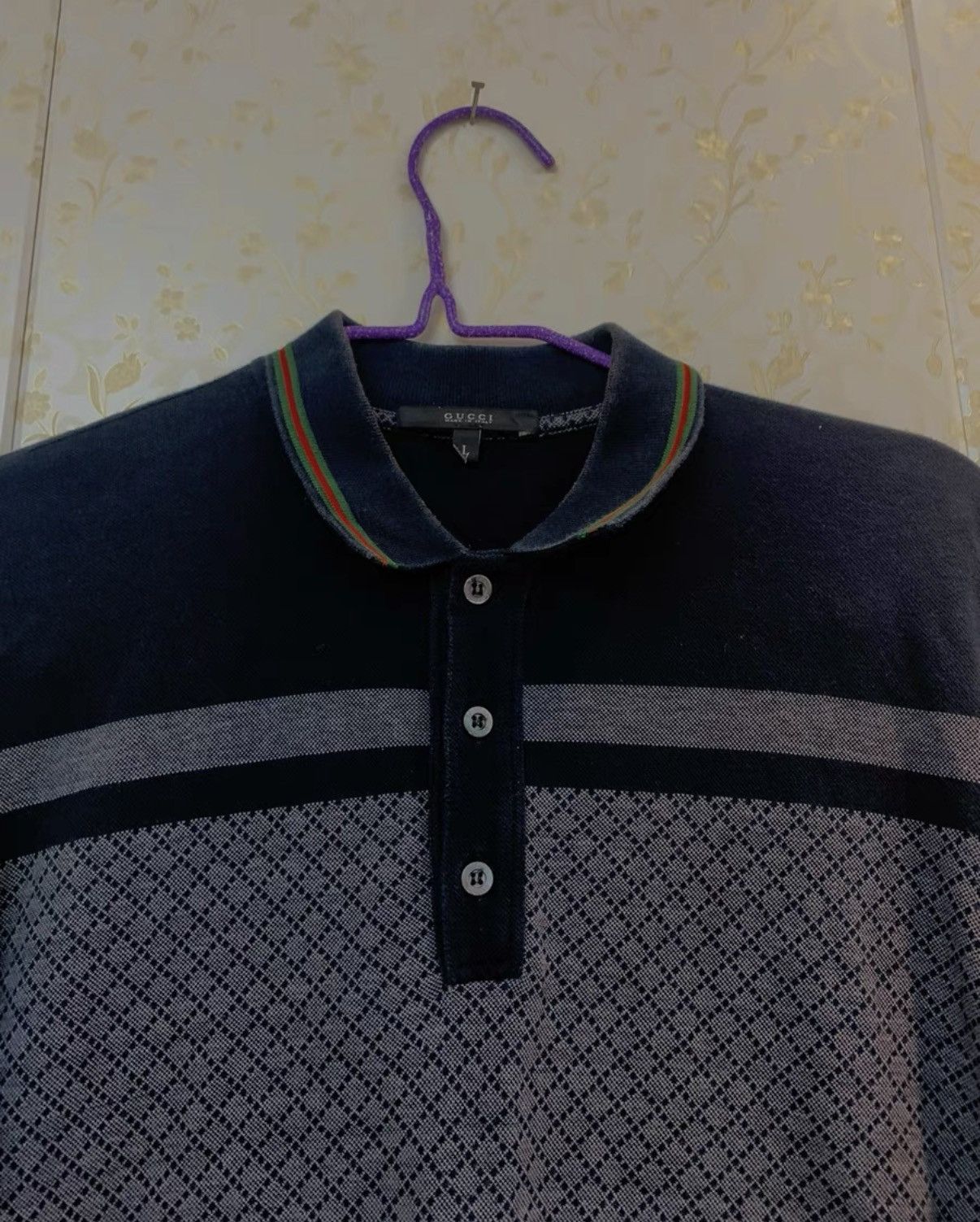 Gucci Gucci vintage early Polo shirt Size US L / EU 52-54 / 3 - 2 Thumbnail