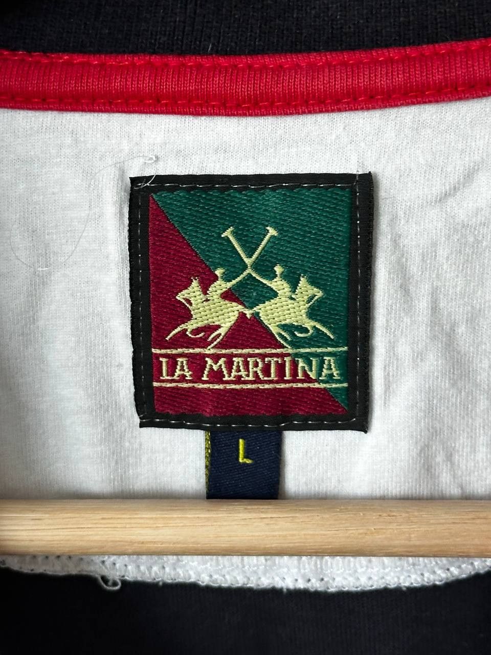 La Martina 2008 Vintage La Martina USA Polo Team Y2K Blockcore Size US L / EU 52-54 / 3 - 7 Thumbnail