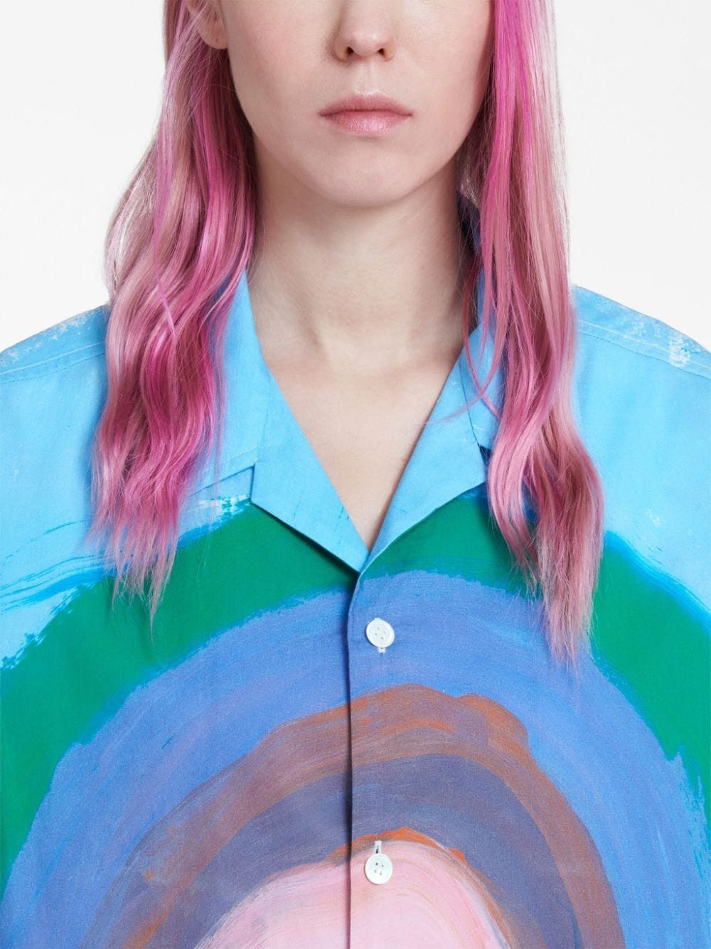 Marni o1srvl11e0624 Shirt in Multicolor Size S / US 4 / IT 40 - 5 Thumbnail