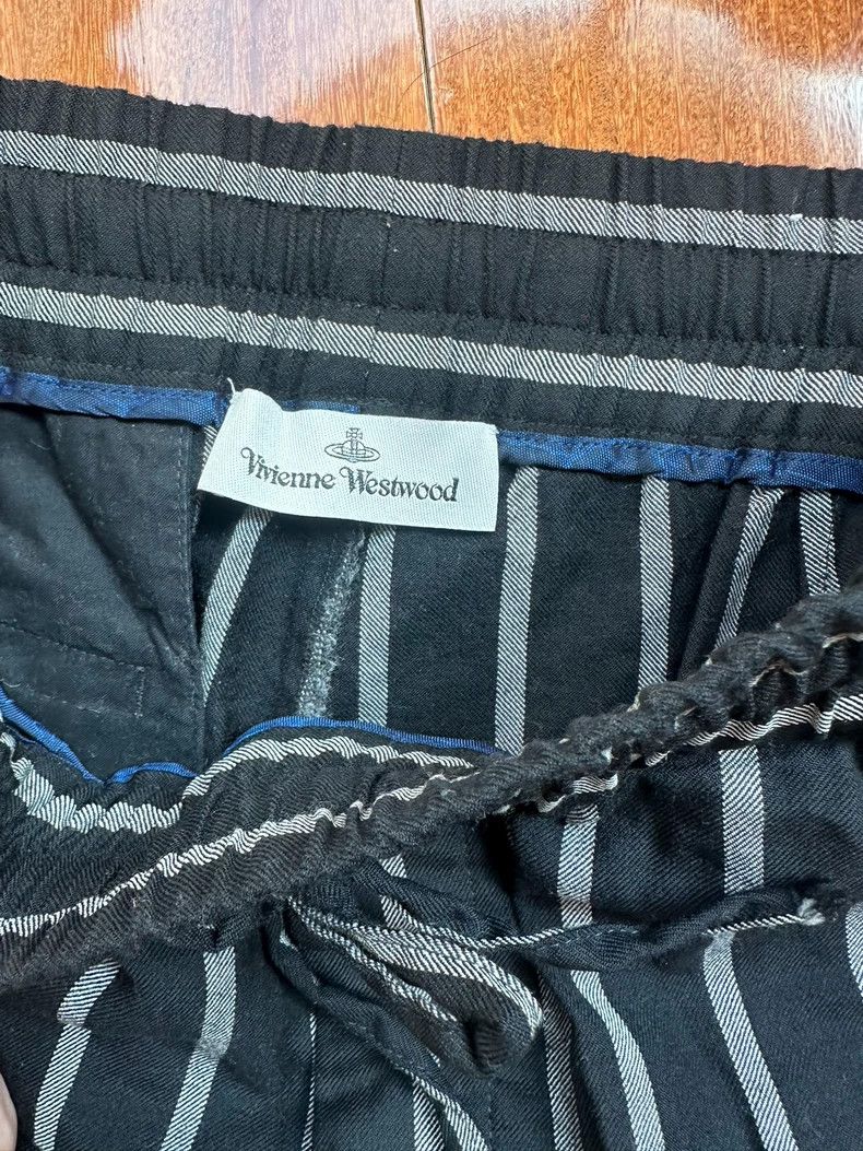 Loewe Loewe Thin cashmere striped trousers Size 32" / US 10 / IT 46 - 2 Thumbnail