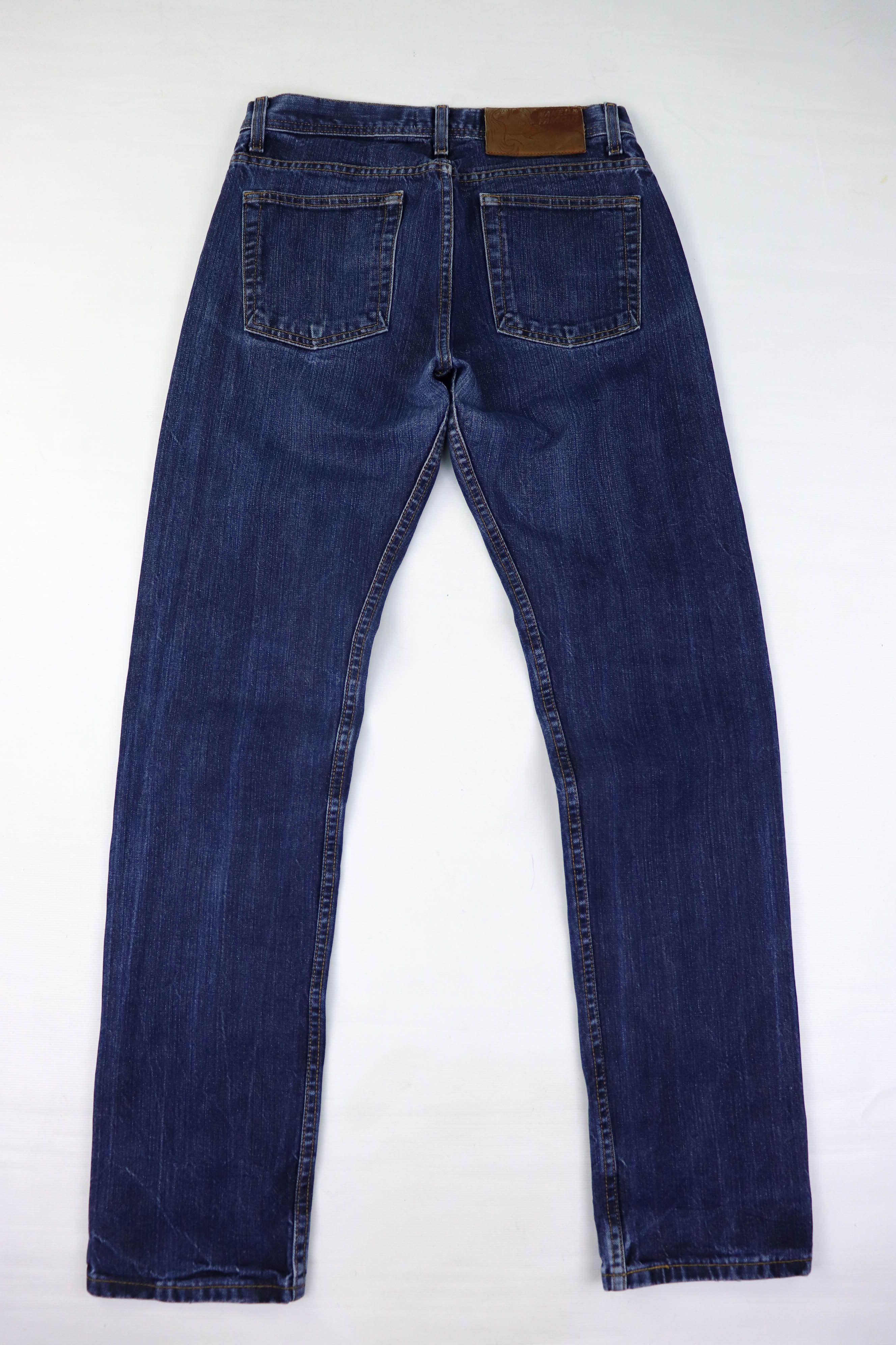 Naked & Famous Naked & Famous Left Hand Twill Selvedge Indigo Denim Jeans Size US 30 / EU 46 - 2 Thumbnail