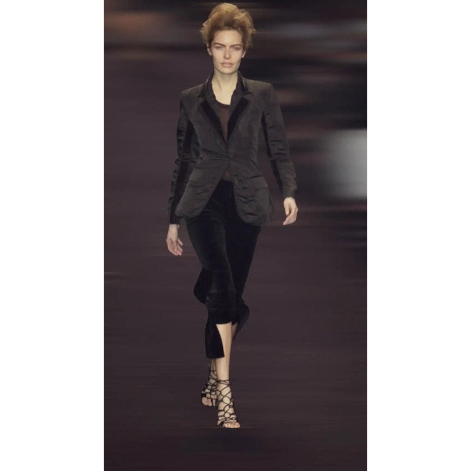 Yves Saint Laurent F/W2002 Yves Saint Laurent by Tom Ford bow tie Size 27" / US 4 / IT 40 - 3 Thumbnail