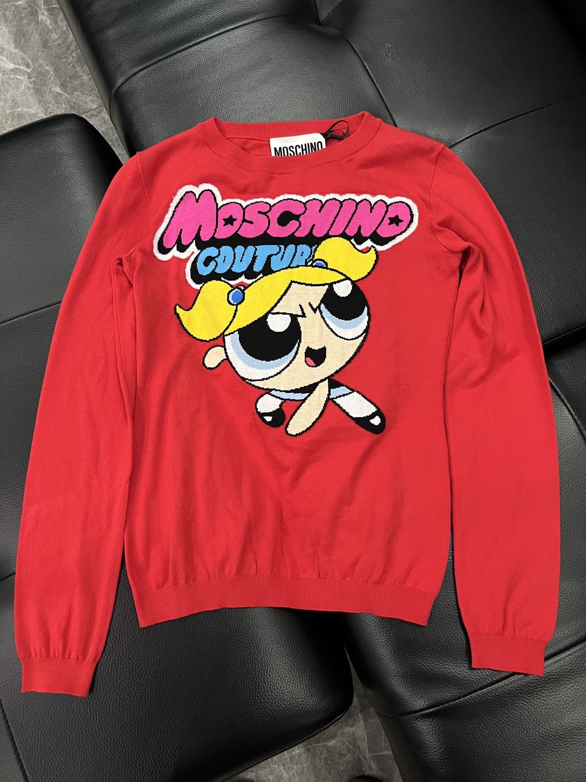 Moschino Moschino × The Powerpuff Girls Knit Sweater Size XS / US 0-2 / IT 36-38 - 3 Thumbnail