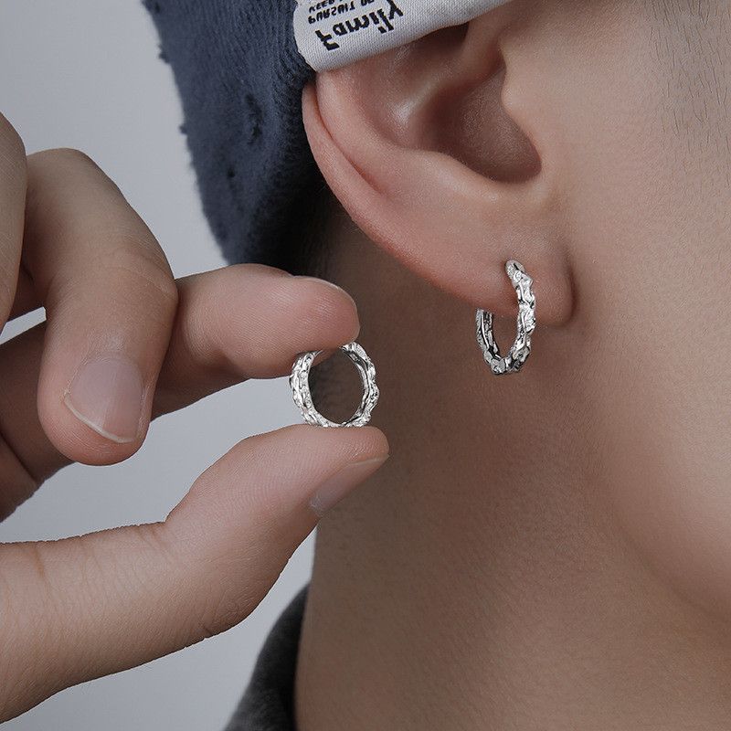 Jewelry Vibe Earrings One Pairs Chrome Jewelry Size ONE SIZE - 3 Thumbnail