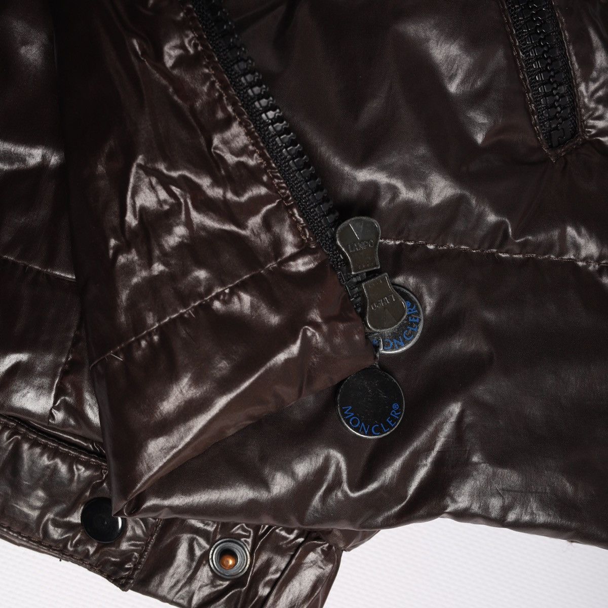 Moncler Moncler Vintage Bady Down Puffer Jacket Brown Size L / US 10 / IT 46 - 14 Thumbnail