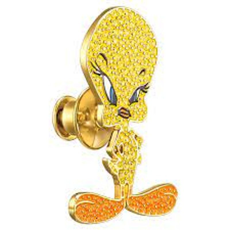 Swarovski Swarovski LOONEY TUNES BUGS BUNNY TIE PIN SET & TWEETY PIN Size ONE SIZE - 7 Thumbnail