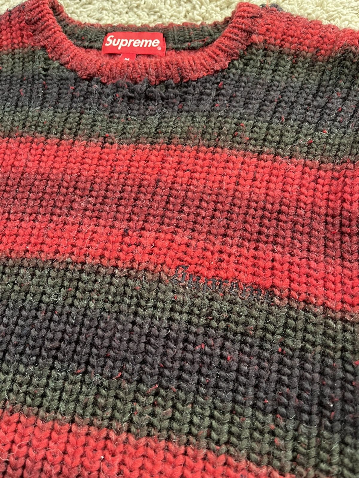 Supreme Ombré stripe sweater Size US M / EU 48-50 / 2 - 7 Thumbnail