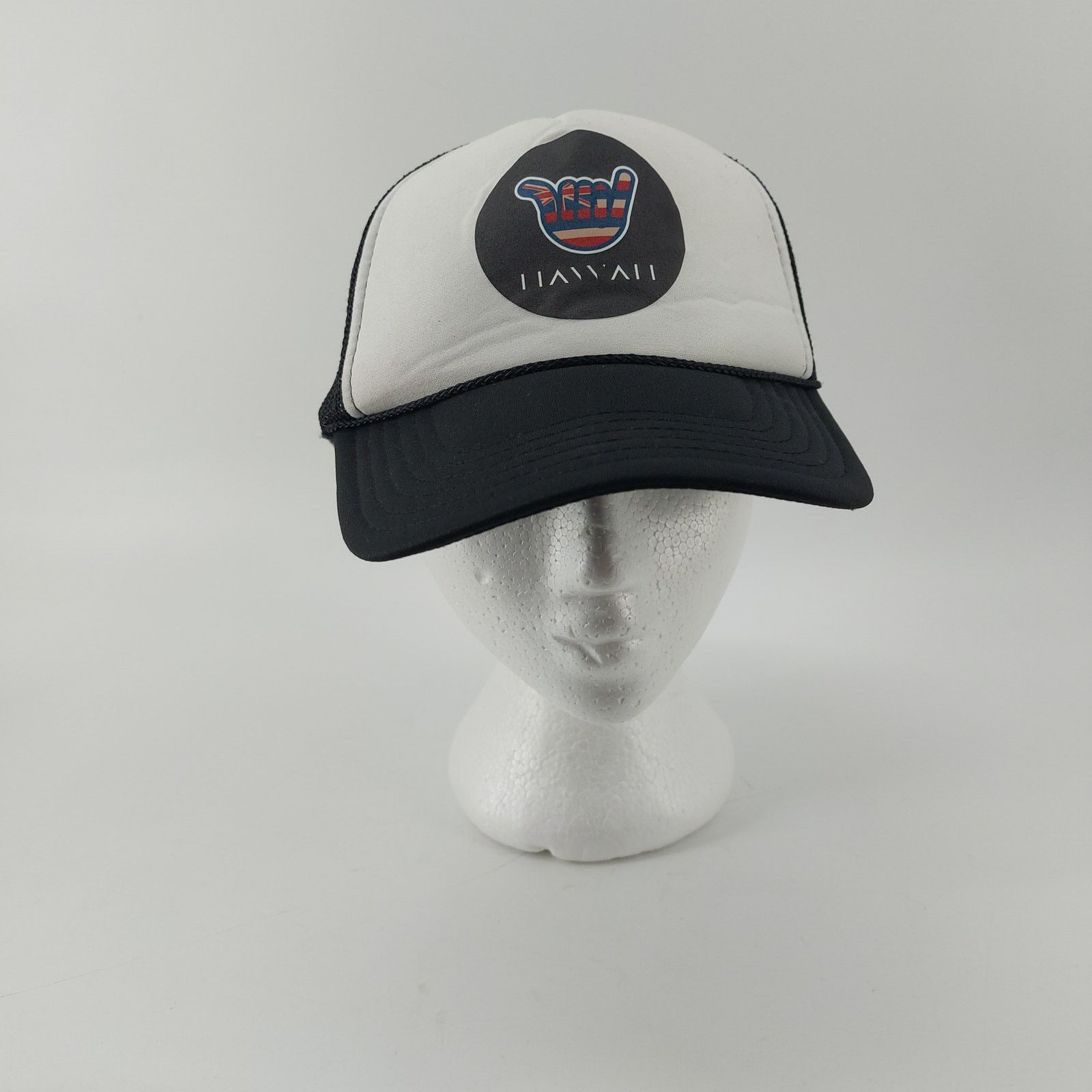 Otto Otto Hawaii Black White Trucker Hat Snapback Baseball Cap OS Size ONE SIZE - 1 Thumbnail