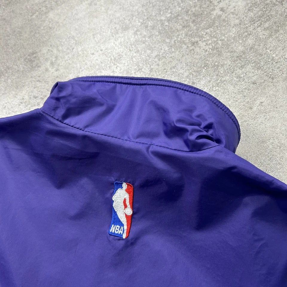 NBA × Vintage UTAH JAZZ PRO PLAYER WINDBREAKER JACKET SPELL OUT YOUTH Size US XL / EU 56 / 4 - 4 Thumbnail