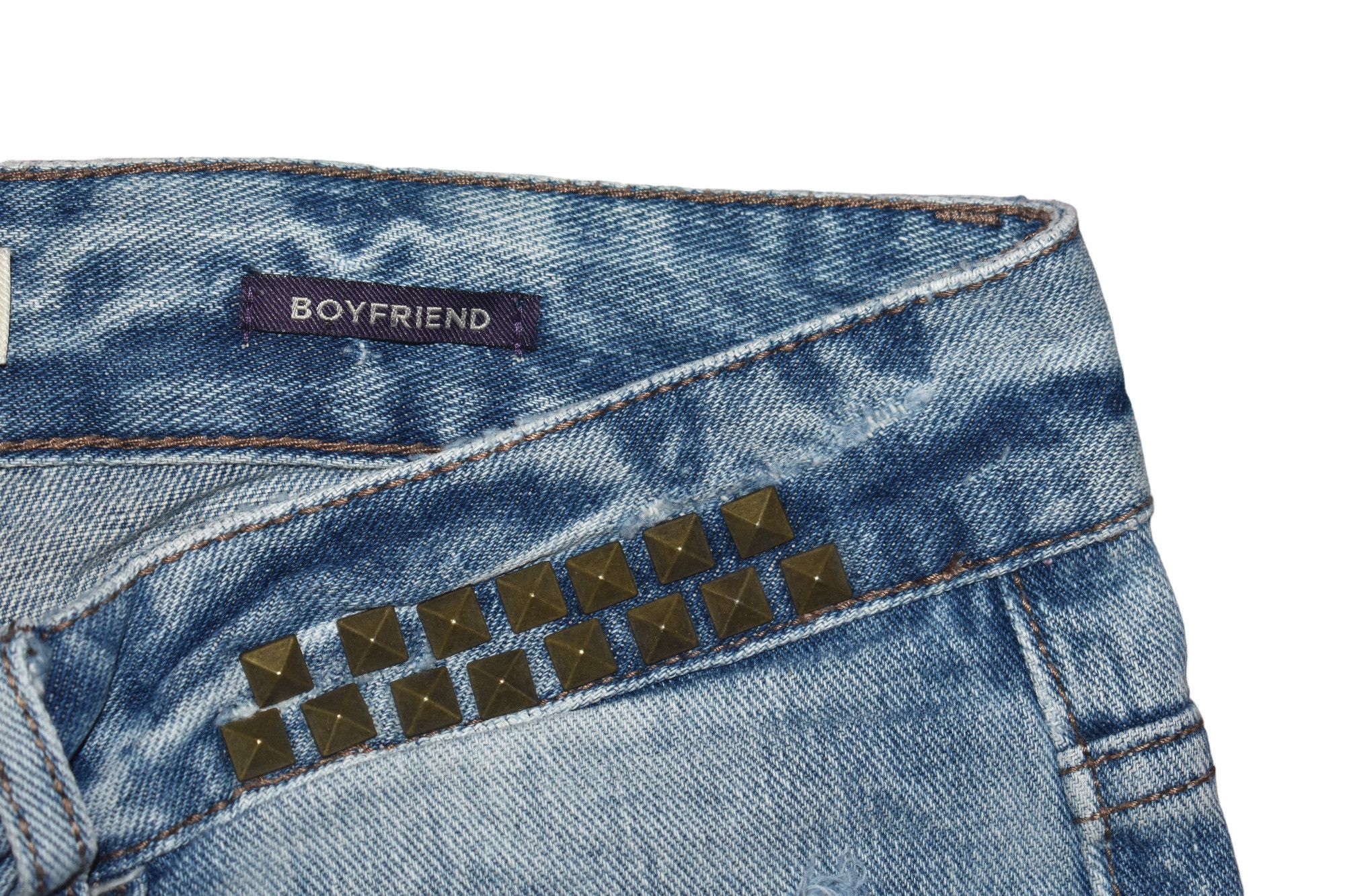 Zara Zara distressed denim Blue wash Size US 31 - 5 Thumbnail
