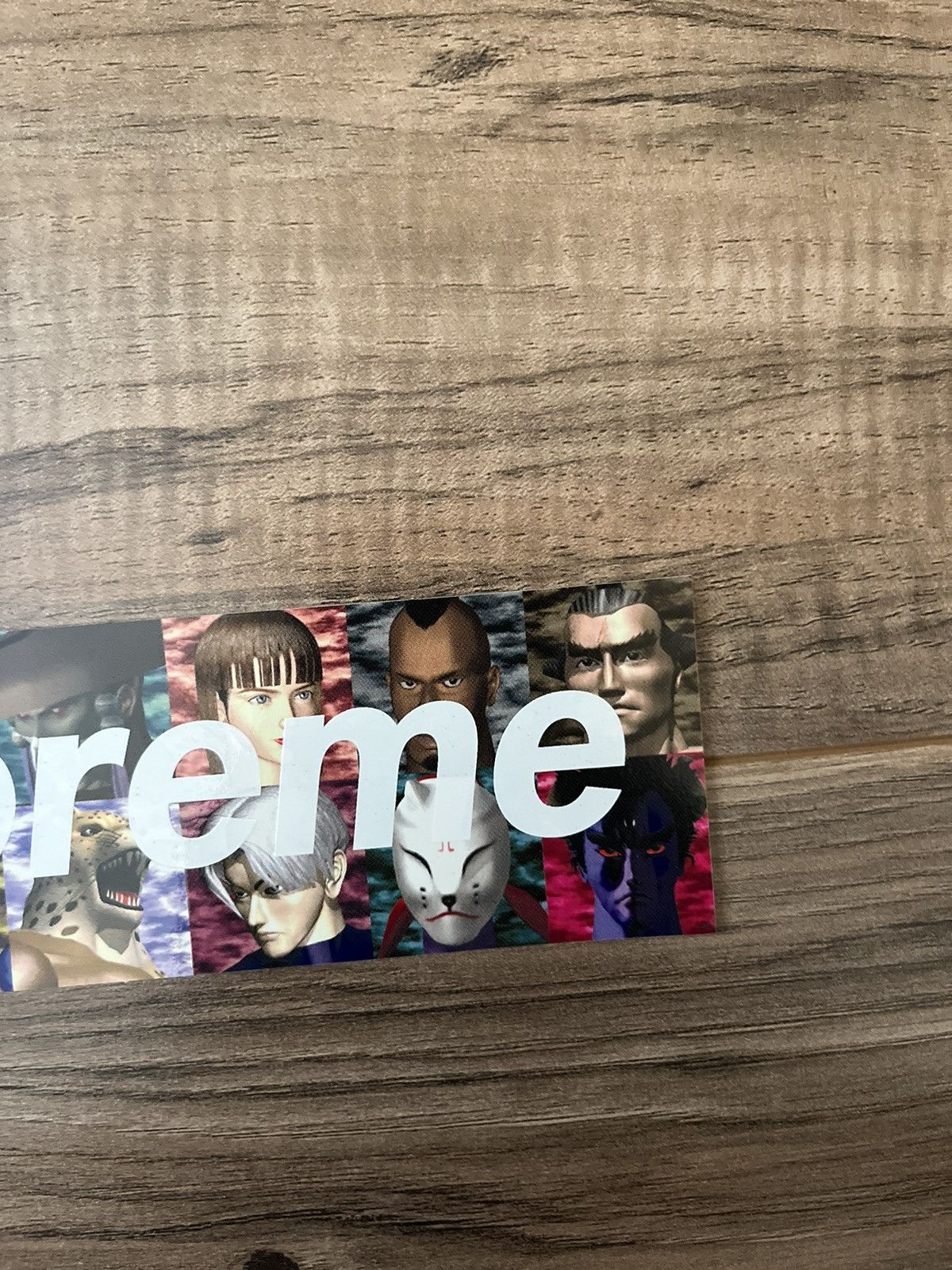 Supreme × Yohji Yamamoto Supreme Yohji Yamamoto Tekken Box Logo Sticker Size ONE SIZE - 4 Thumbnail