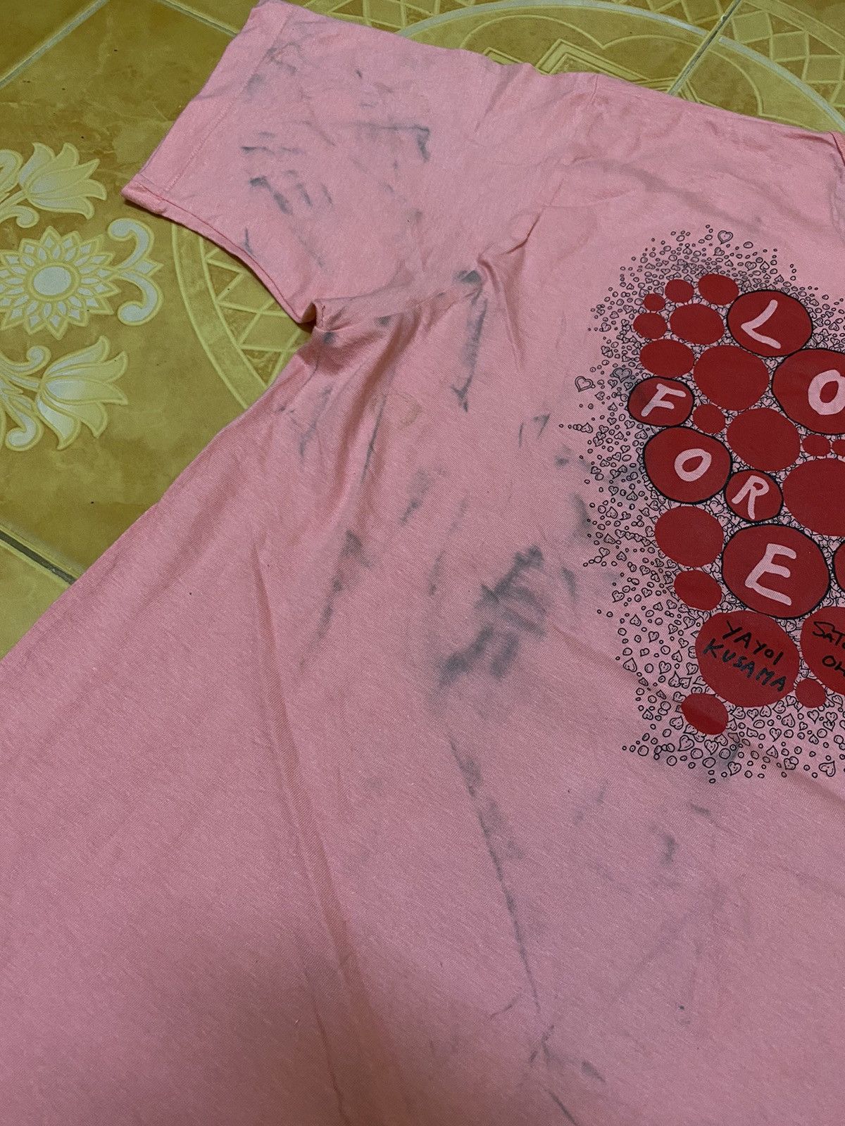 Japanese Brand × Yayoi Kusama 24 hour television yayoi kusama X satoshi ohno floral tee Size S / US 4 / IT 40 - 9 Thumbnail